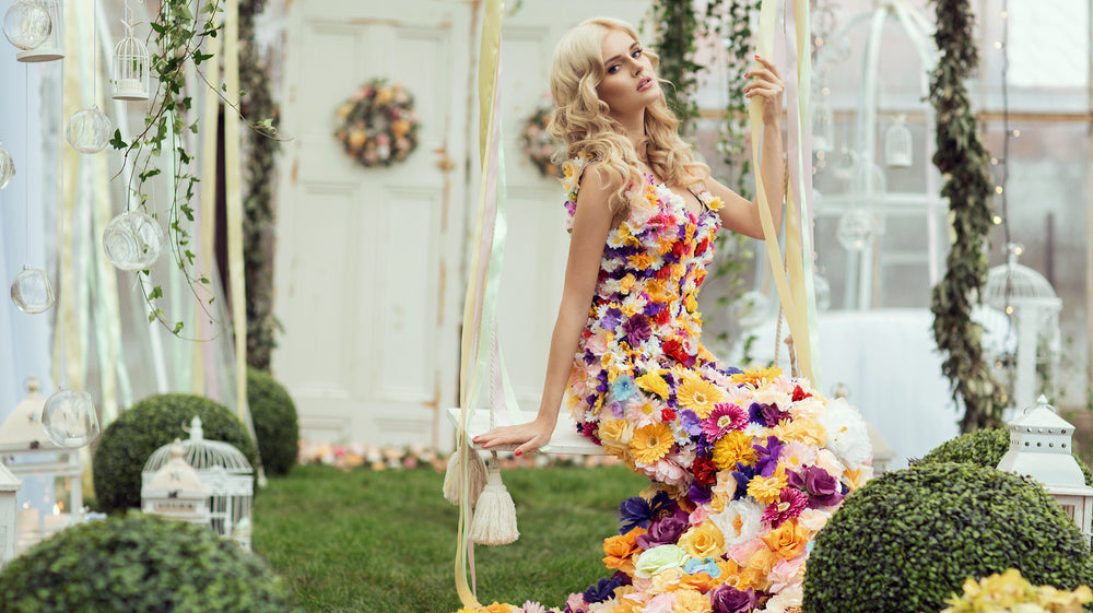 FLORALS ARE FUN AND HERE TO STAY