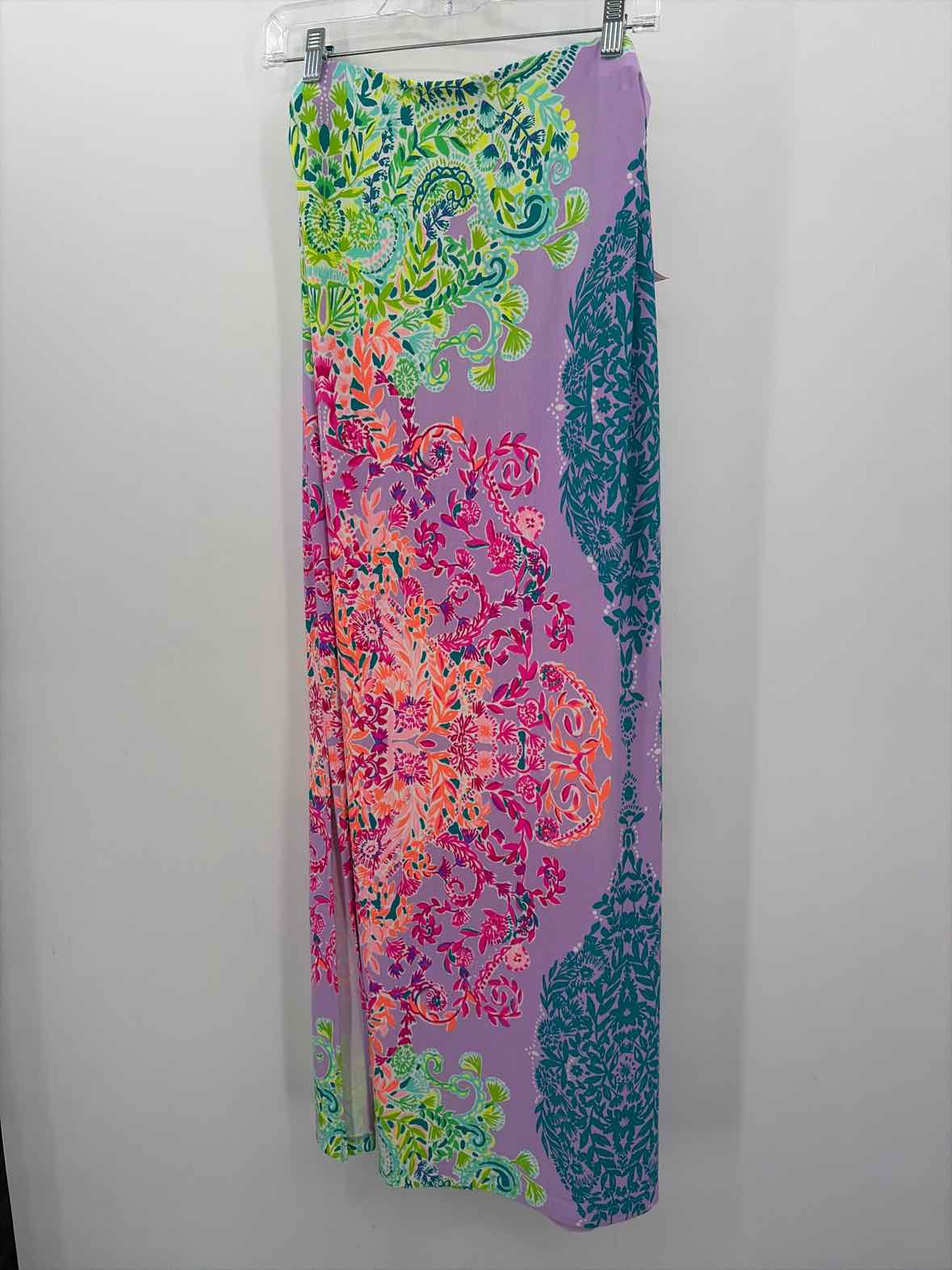 Pre-Owned Lilly Pulitzer Purple Size Large Maxi Skirt | True Fashionistas.