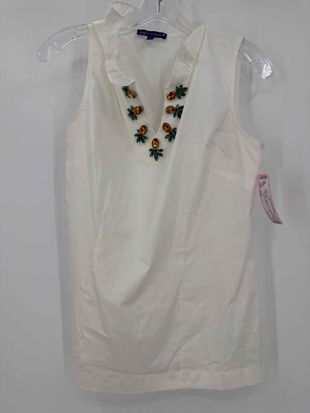 Pre-Owned RSVP Talbots White Size Small Tank Top | True Fashionistas.