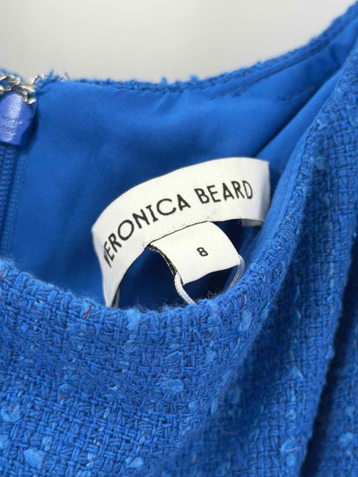 Pre-Owned Veronica Beard Blue Size 8 Short Sleeveless Dress | True Fashionistas.
