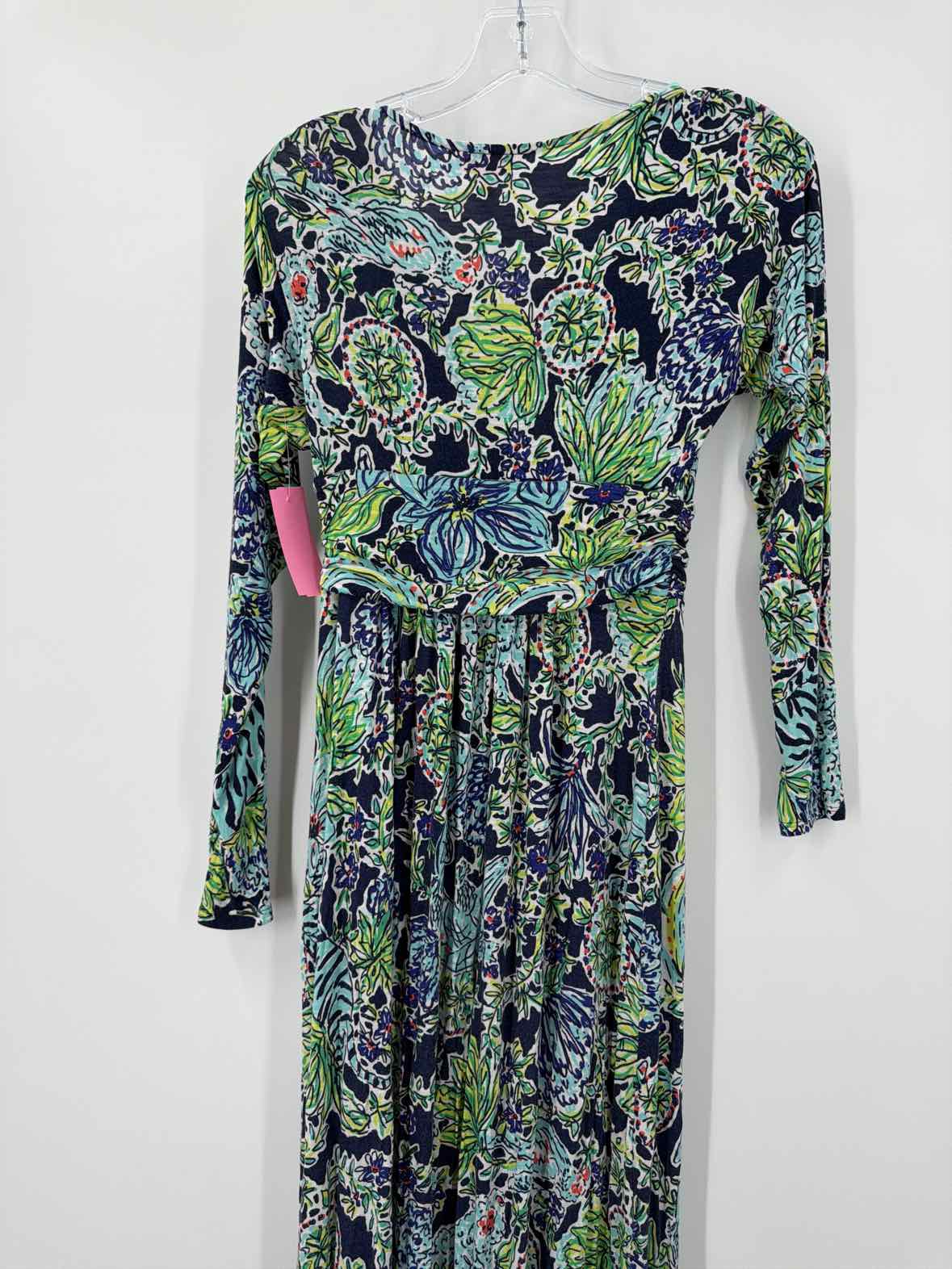 Pre-Owned Lilly Pulitzer Navy Size XS Long Long Sleeve Dress | True Fashionistas.