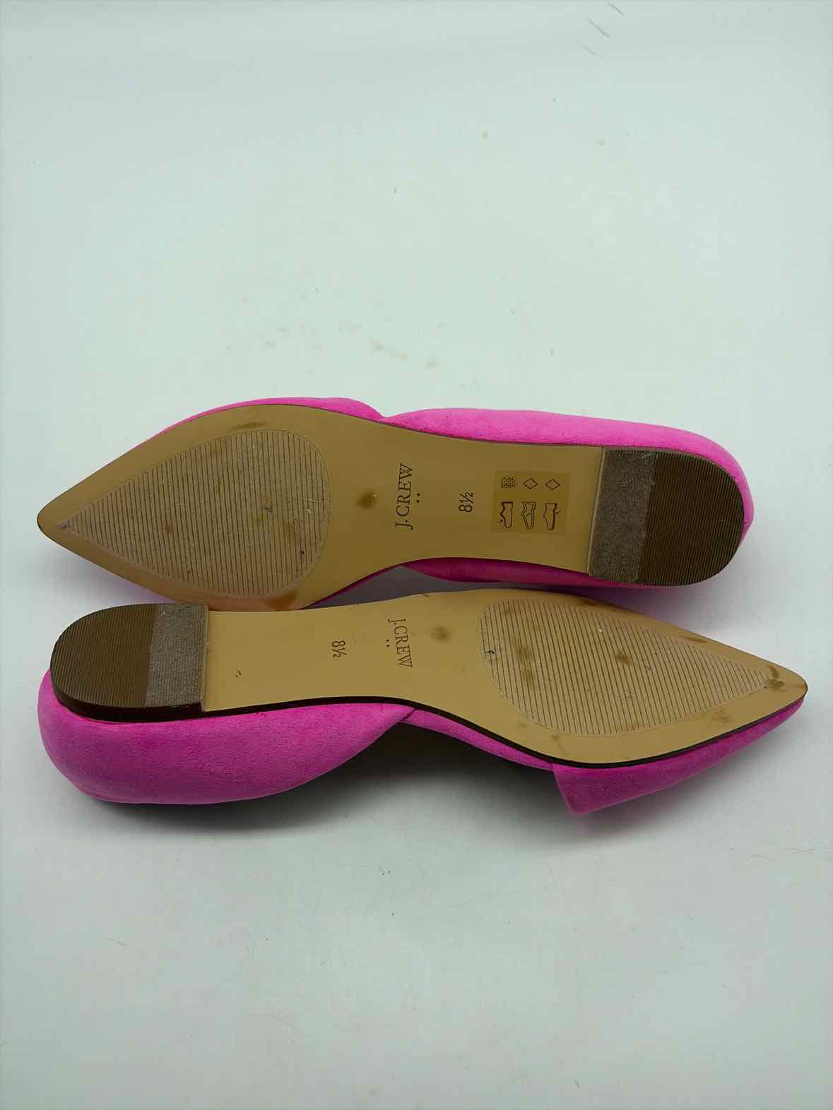 Pre-Owned J Crew Pink Size 8.5 Slip On Flats | True Fashionistas.