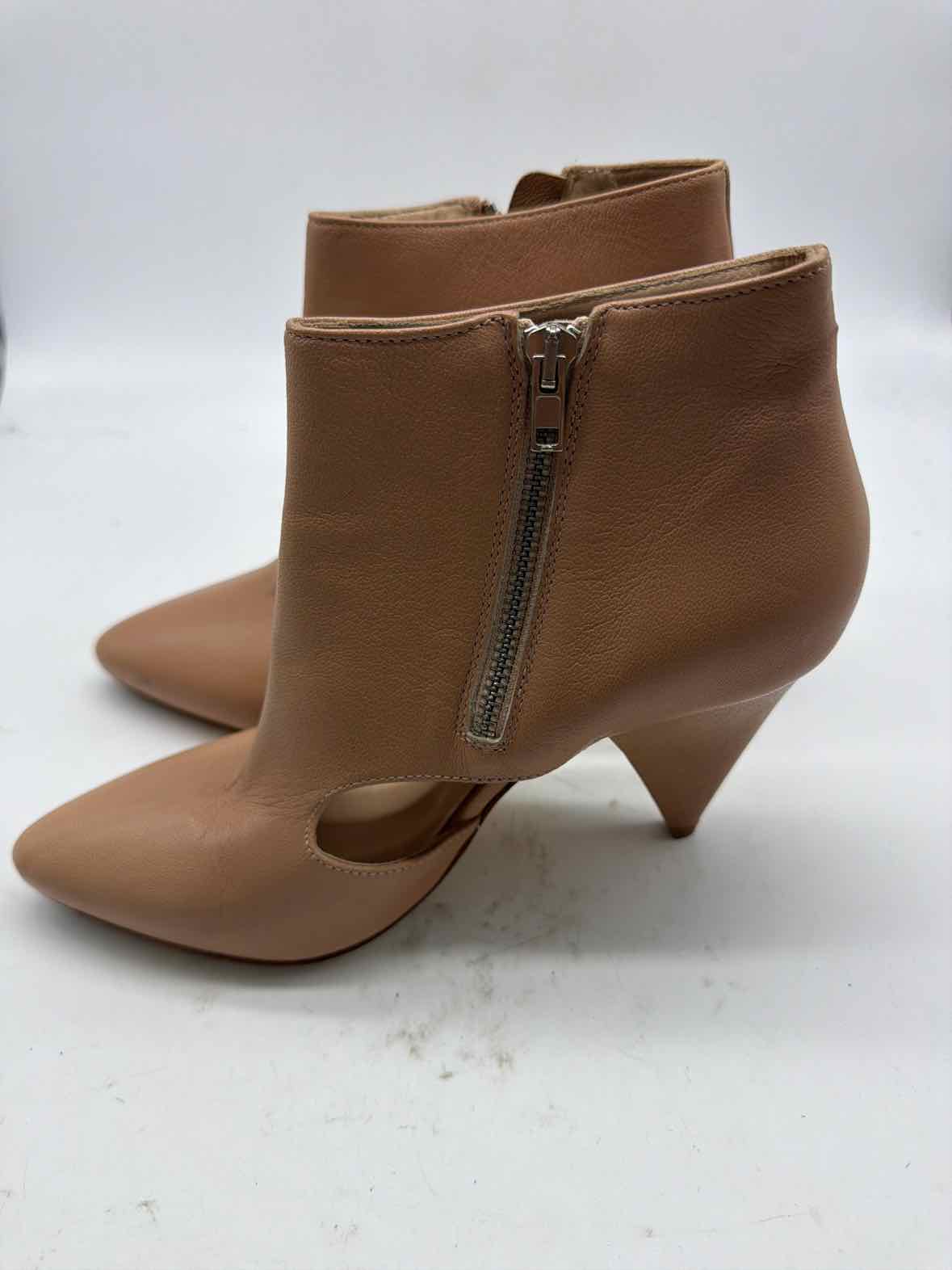Pre-Owned Loeffler Randall Tan Size 8 Ankle Boot Boots | True Fashionistas.