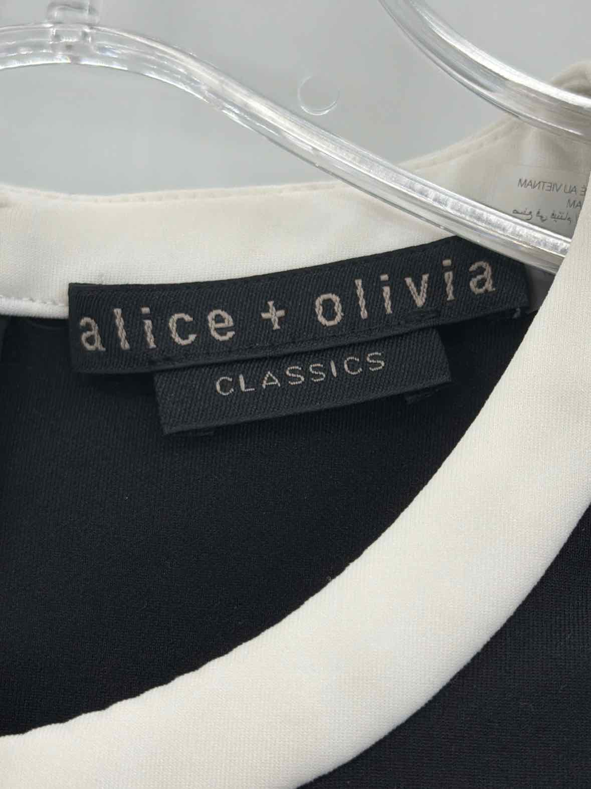 Pre-Owned Alice + Olivia Black Size 4 Short Sleeveless Dress | True Fashionistas.