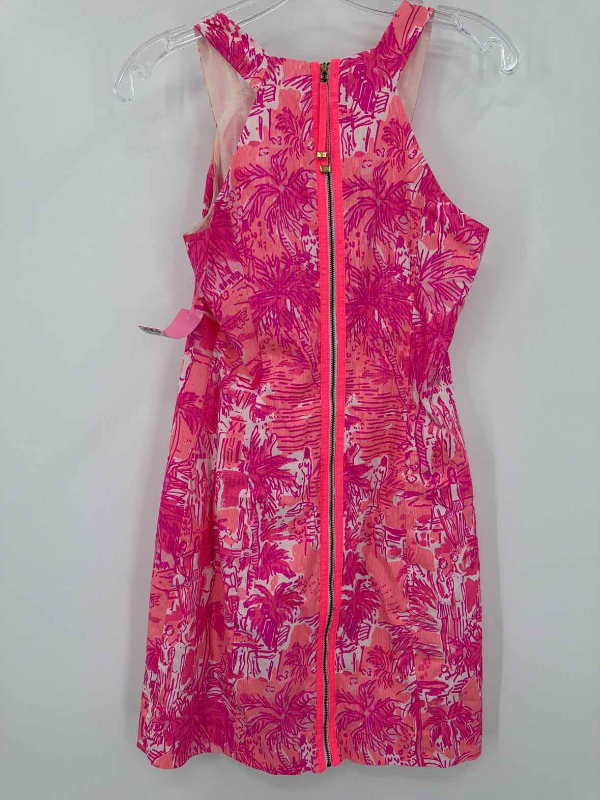 Pre-Owned Lilly Pulitzer Pink Size 0 Short Sleeveless Dress | True Fashionistas.
