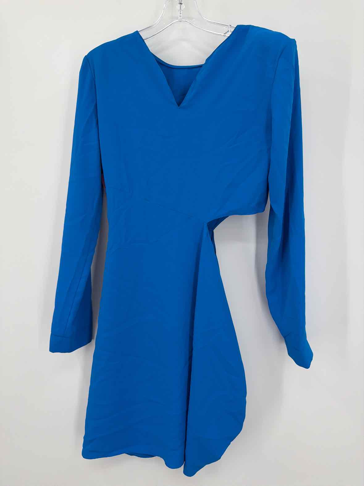 Pre-Owned Amanda Uprichard Blue Size Small Short Long Sleeve Dress | True Fashionistas.