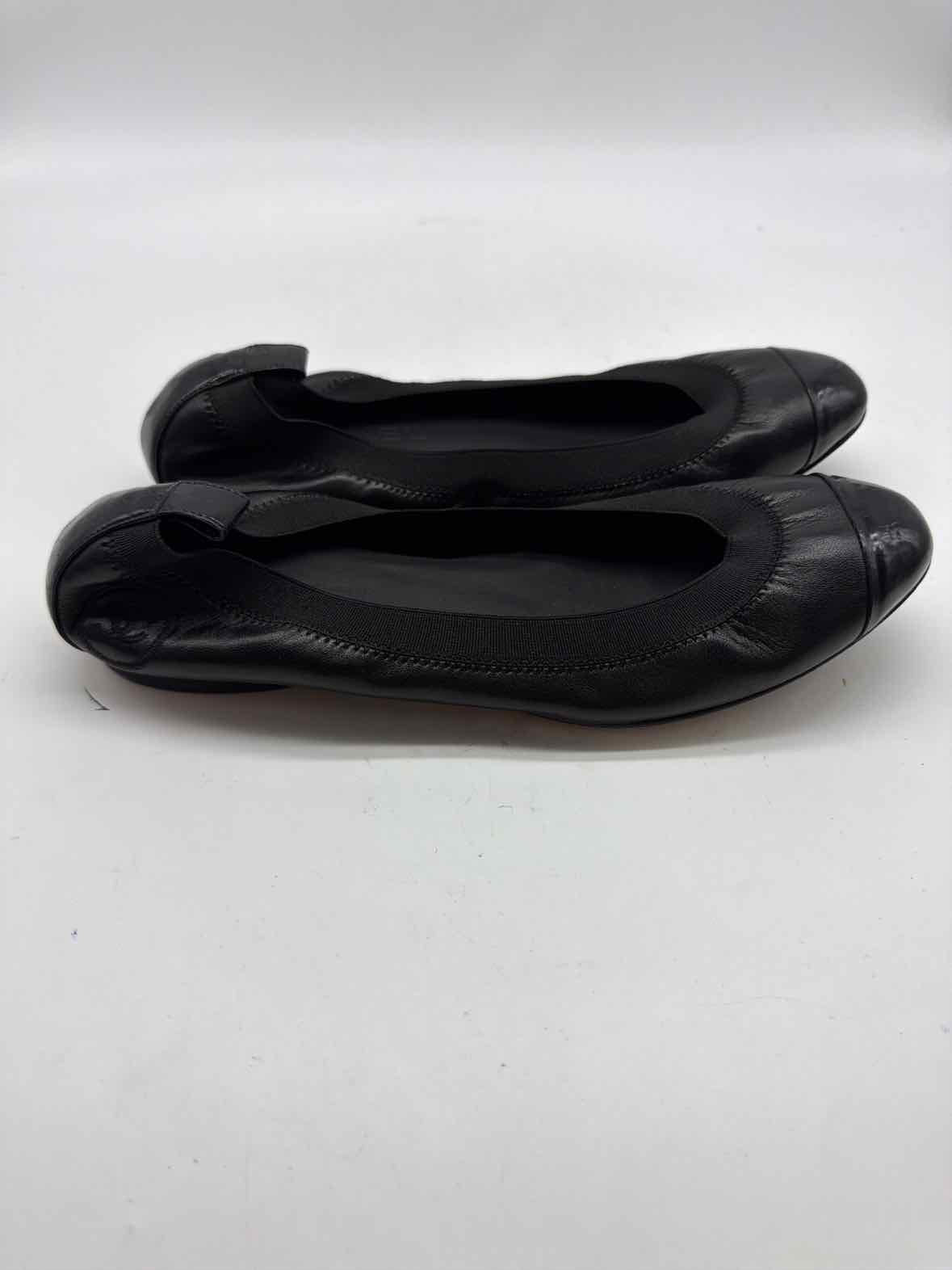 Pre-Owned Chanel Black Size 39 Spirit Flat Flats | True Fashionistas.