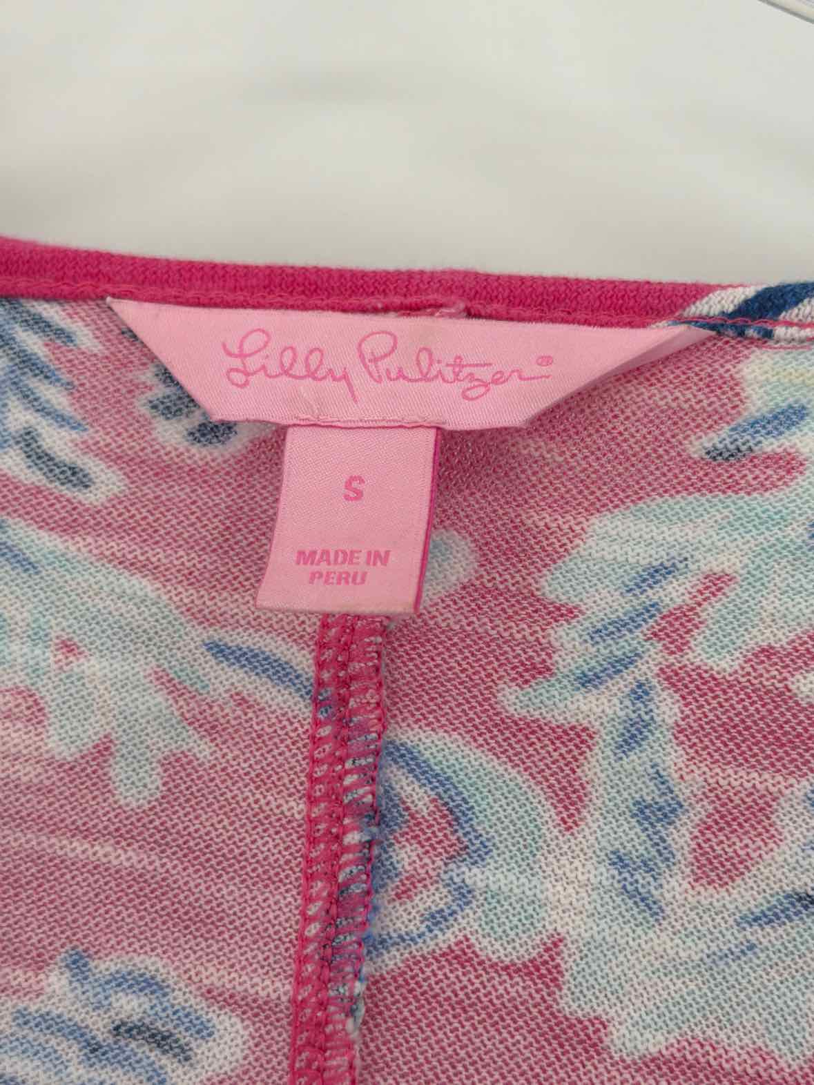 Pre-Owned Lilly Pulitzer Pink Size Small Tunic Blouse | True Fashionistas.