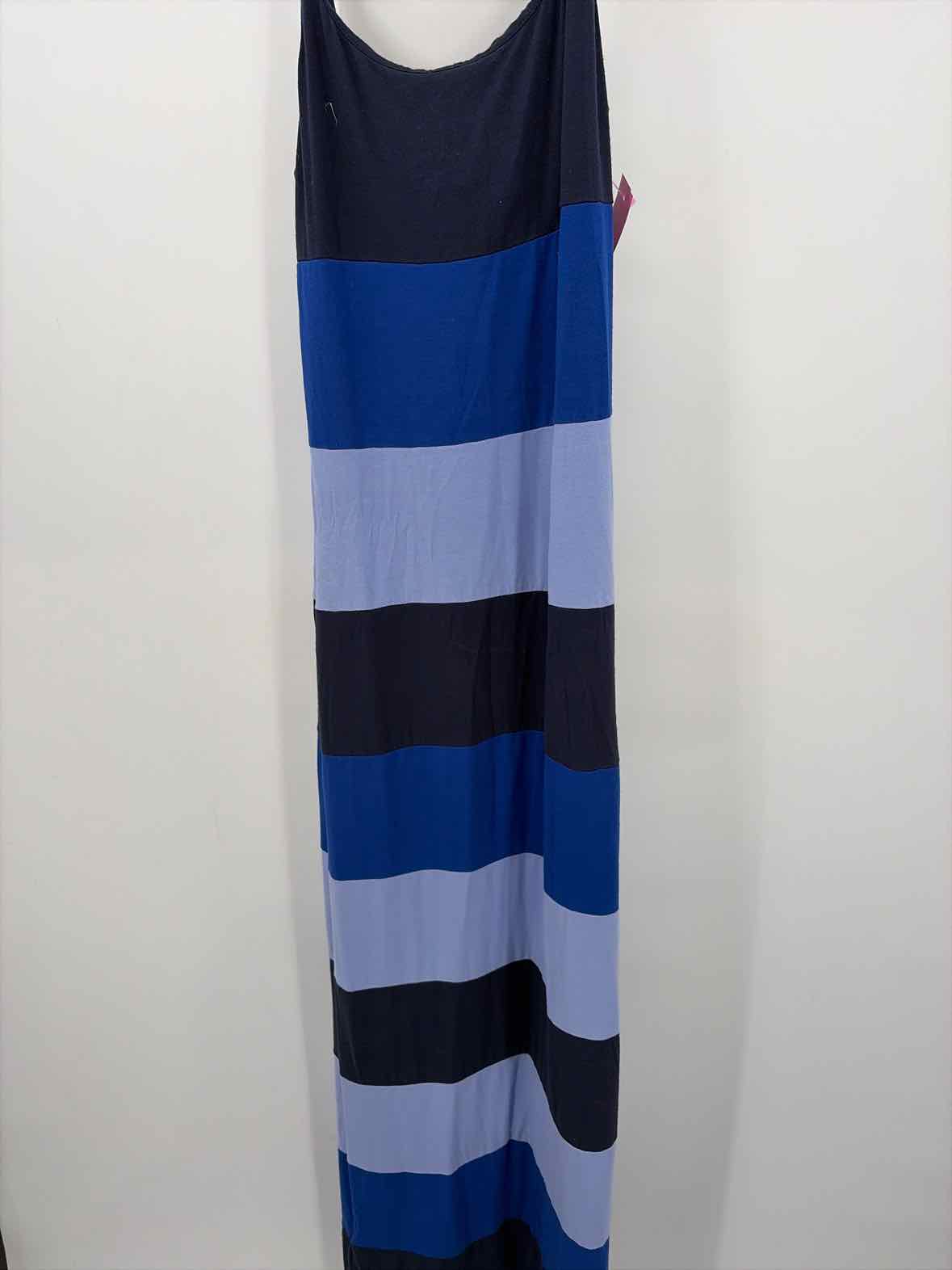 Pre-Owned Tommy Bahama Blue Size XS Maxi Sleeveless Dress | True Fashionistas.