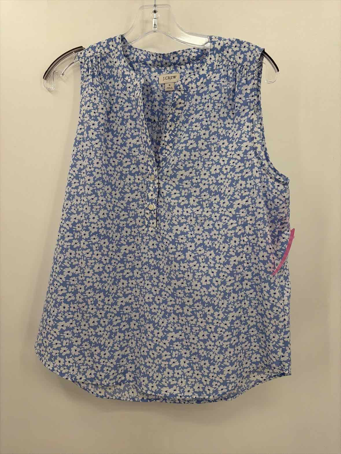 Pre-Owned J Crew Blue Size Small Tank Top | True Fashionistas.