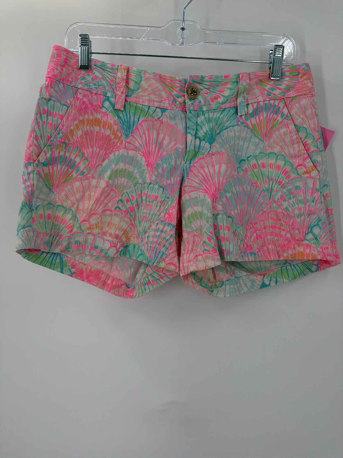 Pre-Owned Lilly Pulitzer Pink Size 2 Callahan Printed Shorts | True Fashionistas.