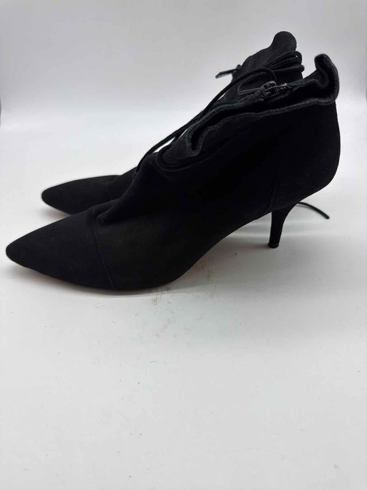 Pre-Owned Loeffler Randall Black Size 8 Ankle Boots | True Fashionistas.