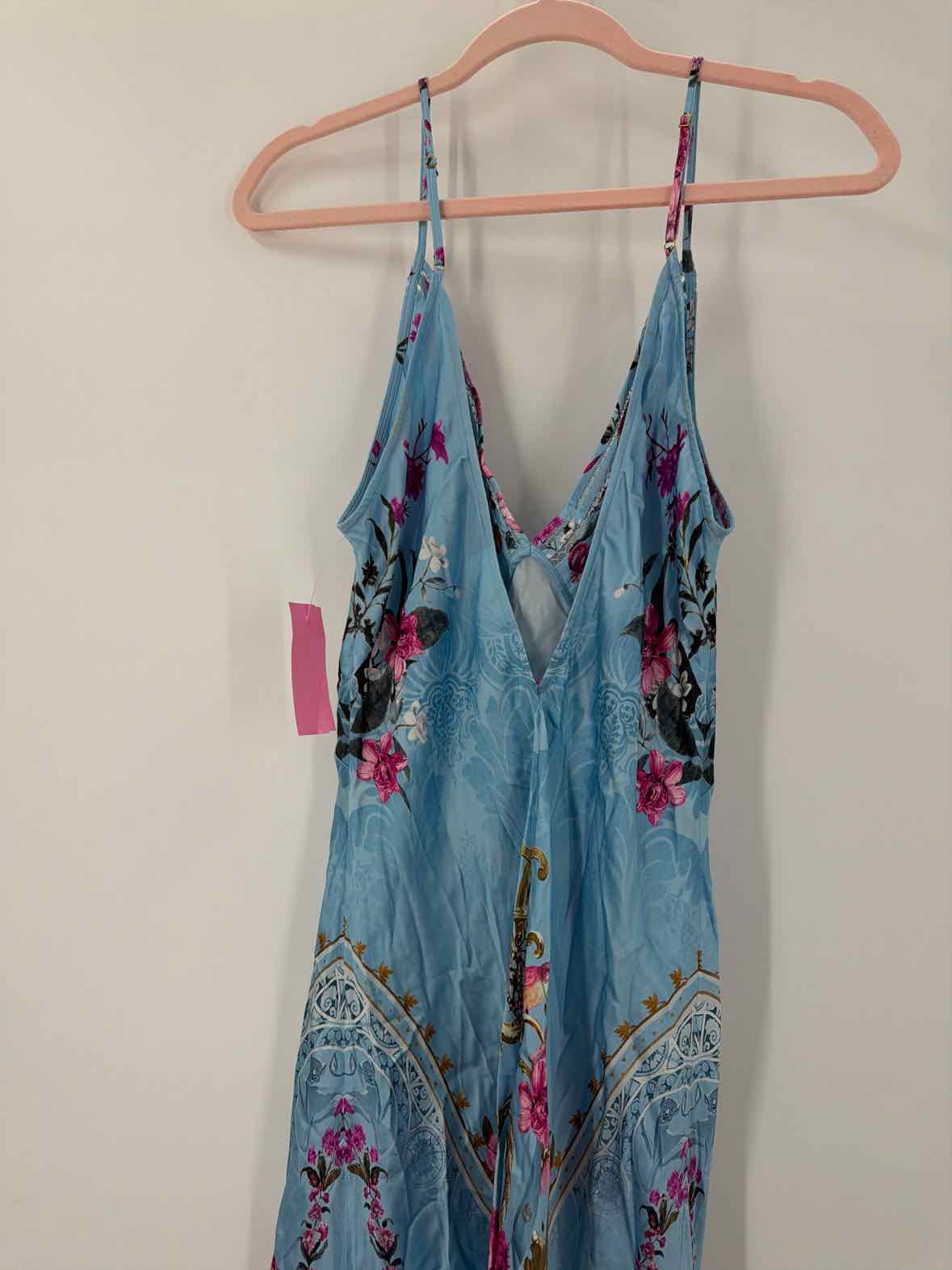 Pre-Owned Camilla Blue Size Large Long Sleeveless Dress | True Fashionistas.