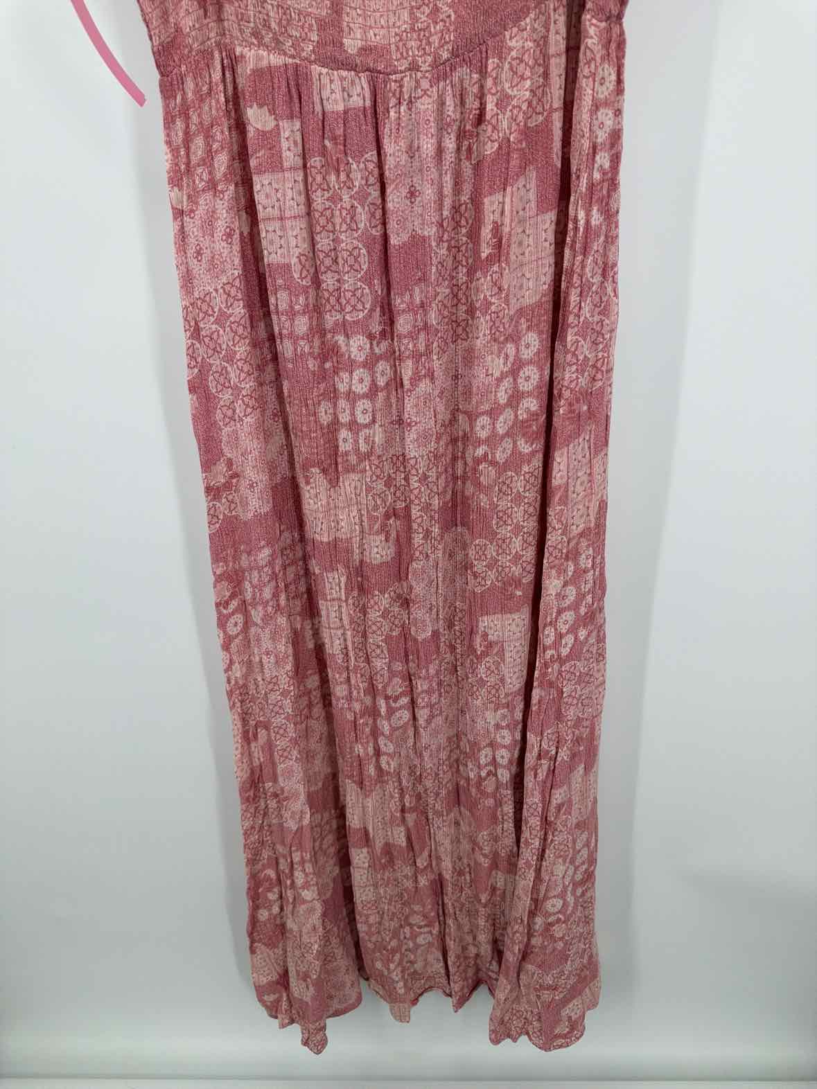 Pre-Owned Wonderly Pink Size XL Long Sleeveless Dress | True Fashionistas.