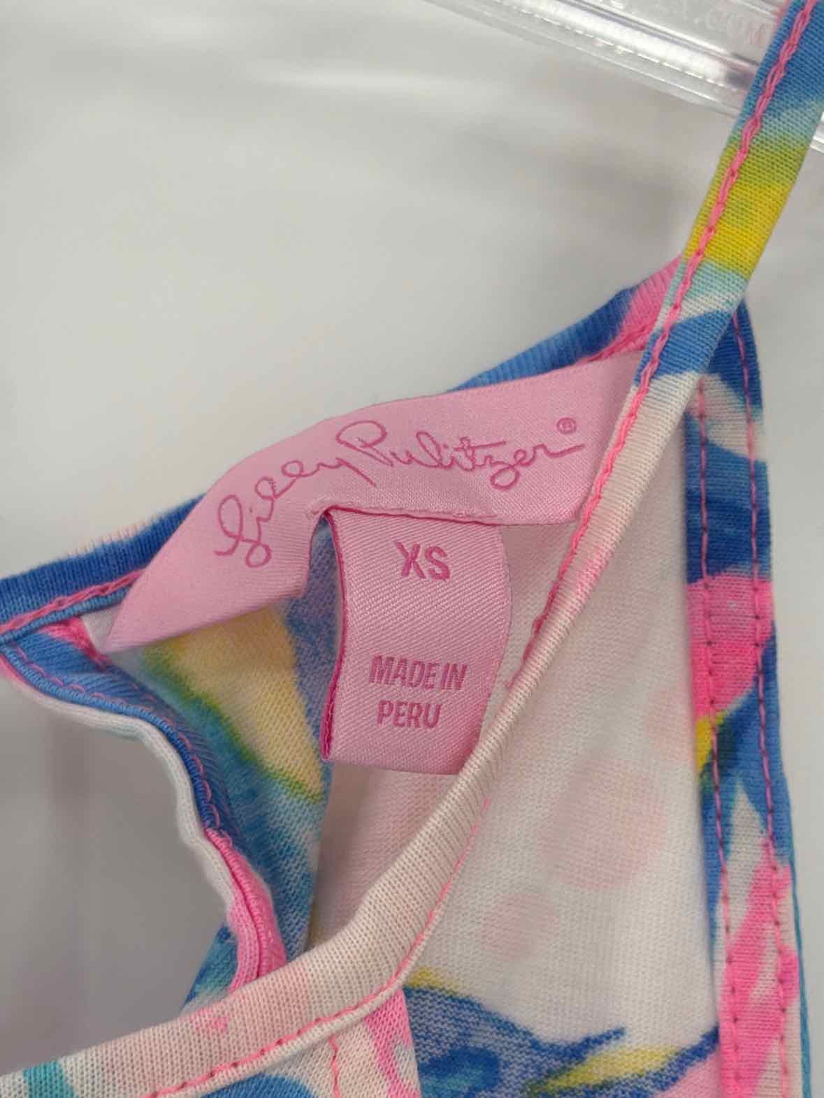 Pre-Owned Lilly Pulitzer Pink Size XS Short Sleeveless Dress | True Fashionistas.