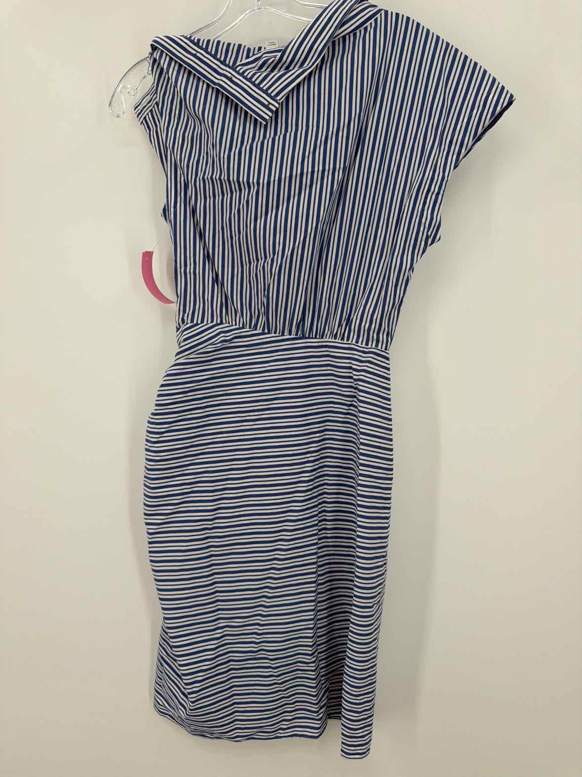 Pre-Owned Veronica Beard Blue Size 00 Stripe Short Sleeveless Dress | True Fashionistas.