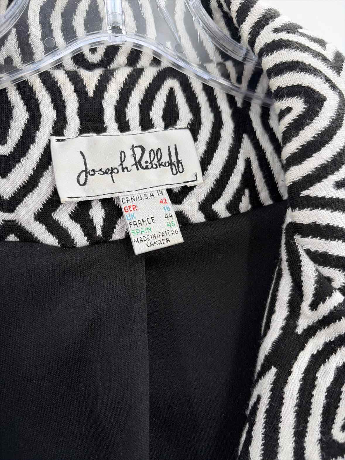 Pre-Owned Joseph Ribkoff Black Size 14 Blazer | True Fashionistas.