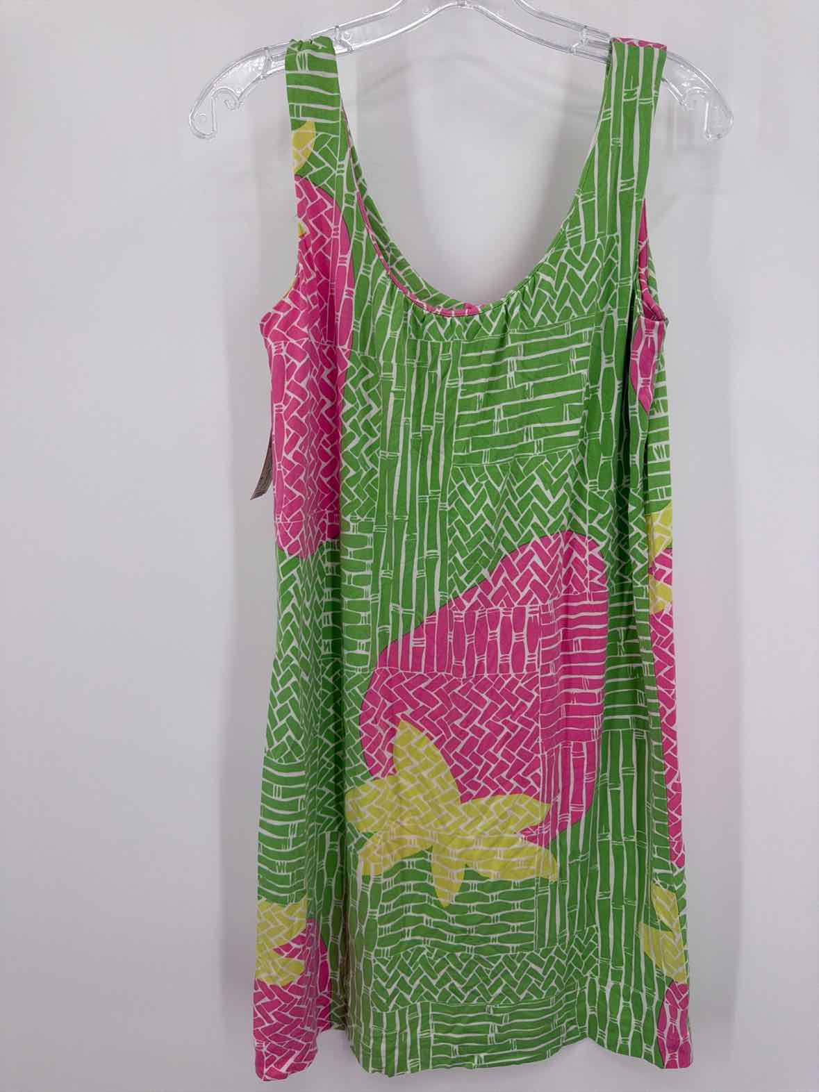 Pre-Owned Lilly Pulitzer Green Size Small Short Sleeveless Dress | True Fashionistas.