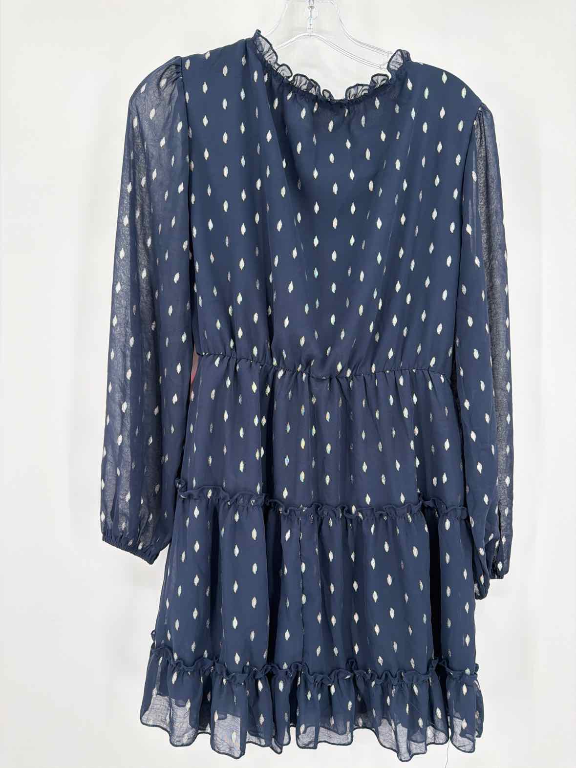 Pre-Owned BTFBM Navy Size Small Short Long Sleeve Dress | True Fashionistas.