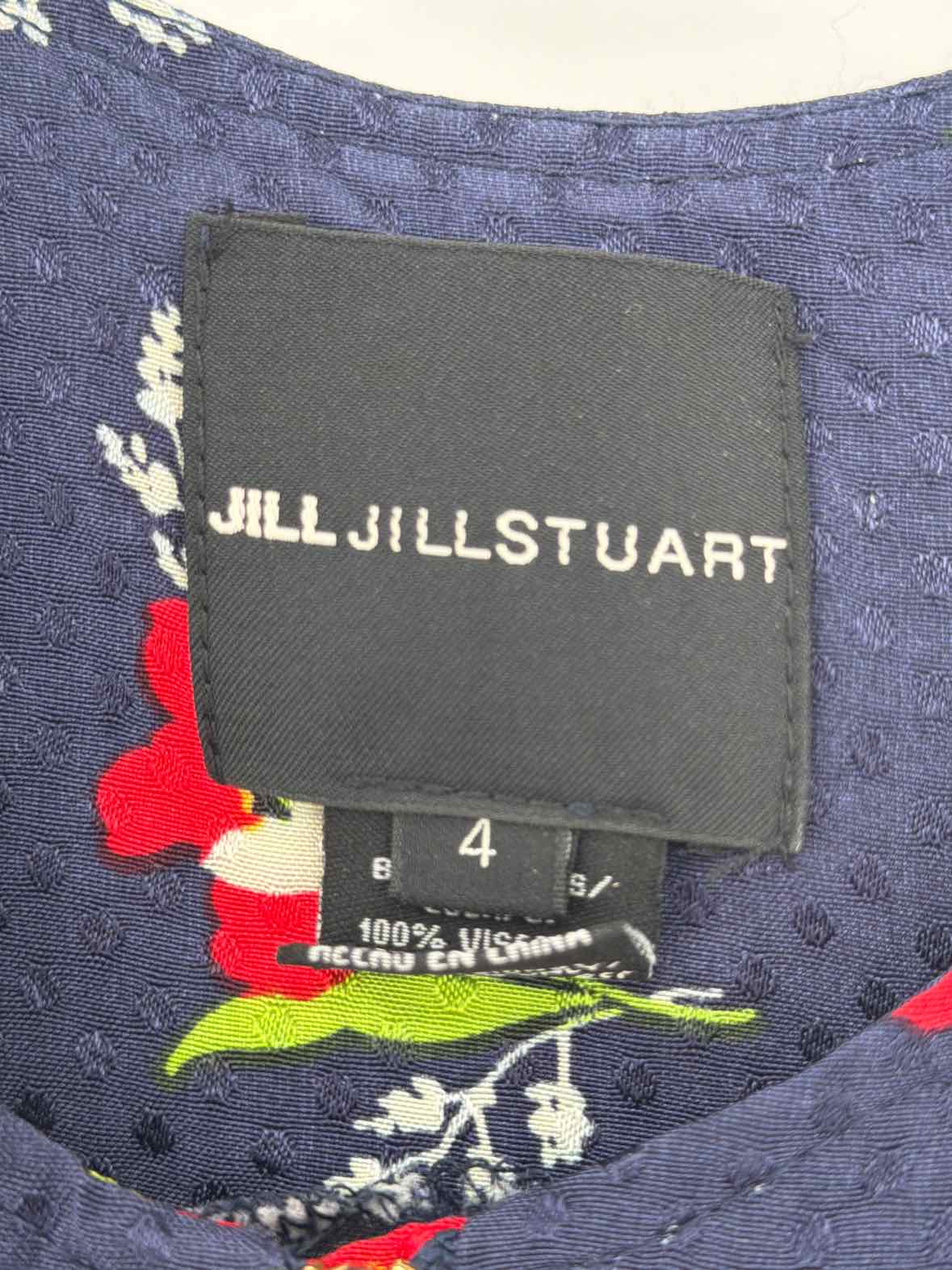 Pre-Owned Jill Jill stuart Navy Size 4 Sleeveless Jumpsuit | True Fashionistas.