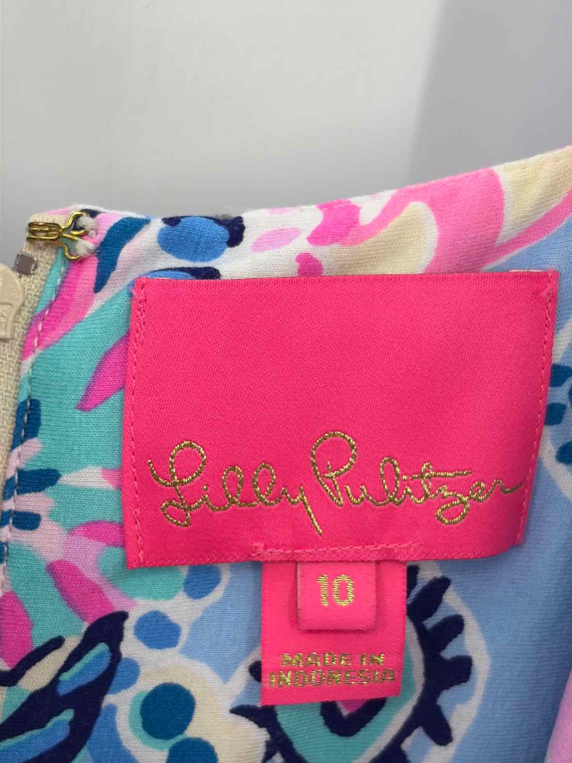 Pre-Owned Lilly Pulitzer Ivory Size 10 Maxi Sleeveless Dress | True Fashionistas.