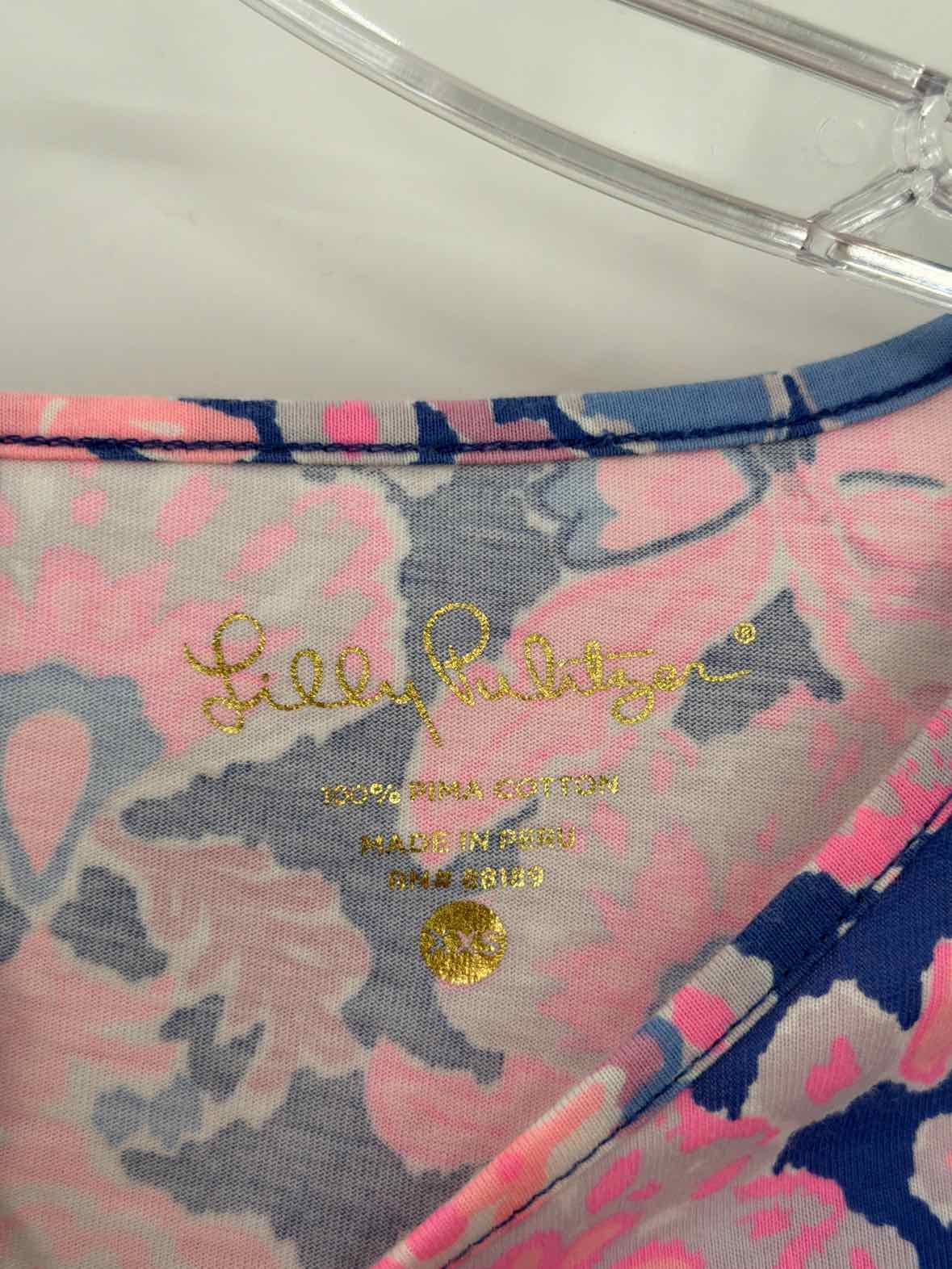 Pre-Owned Lilly Pulitzer Blue Size XXS Short Long Sleeve Dress | True Fashionistas.