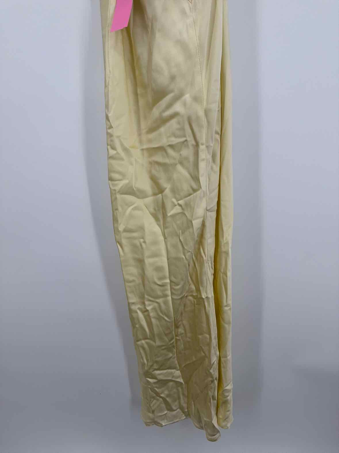 Pre-Owned Viktoria & Woods Yellow Size 00 Long Sleeveless Dress | True Fashionistas.