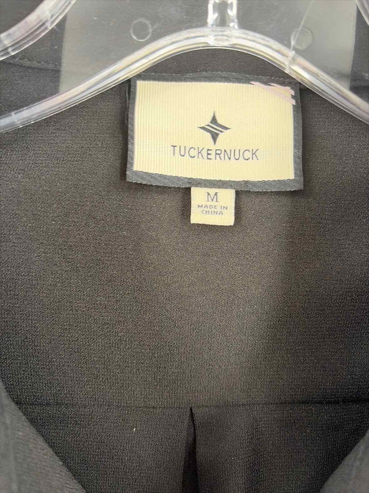 Pre-Owned Tuckernuck Black Size Medium Knee Length Long Sleeve Dress | True Fashionistas.