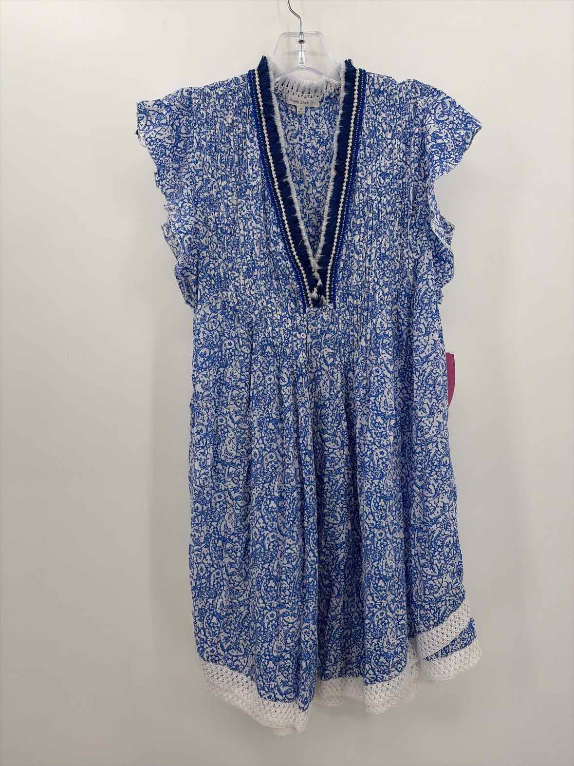Pre-Owned Poupette St Barths Blue Size XS Knee Length Sleeveless Dress | True Fashionistas.
