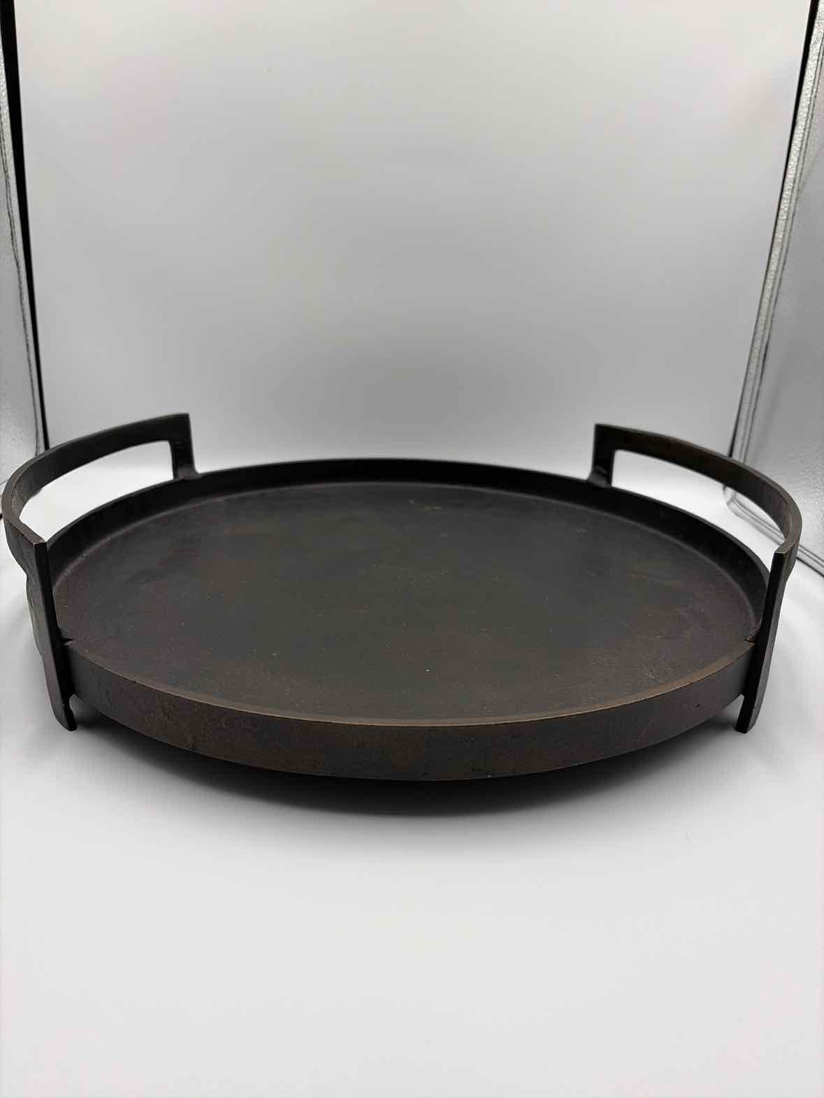 Brown Metal Tray | True Fashionistas.