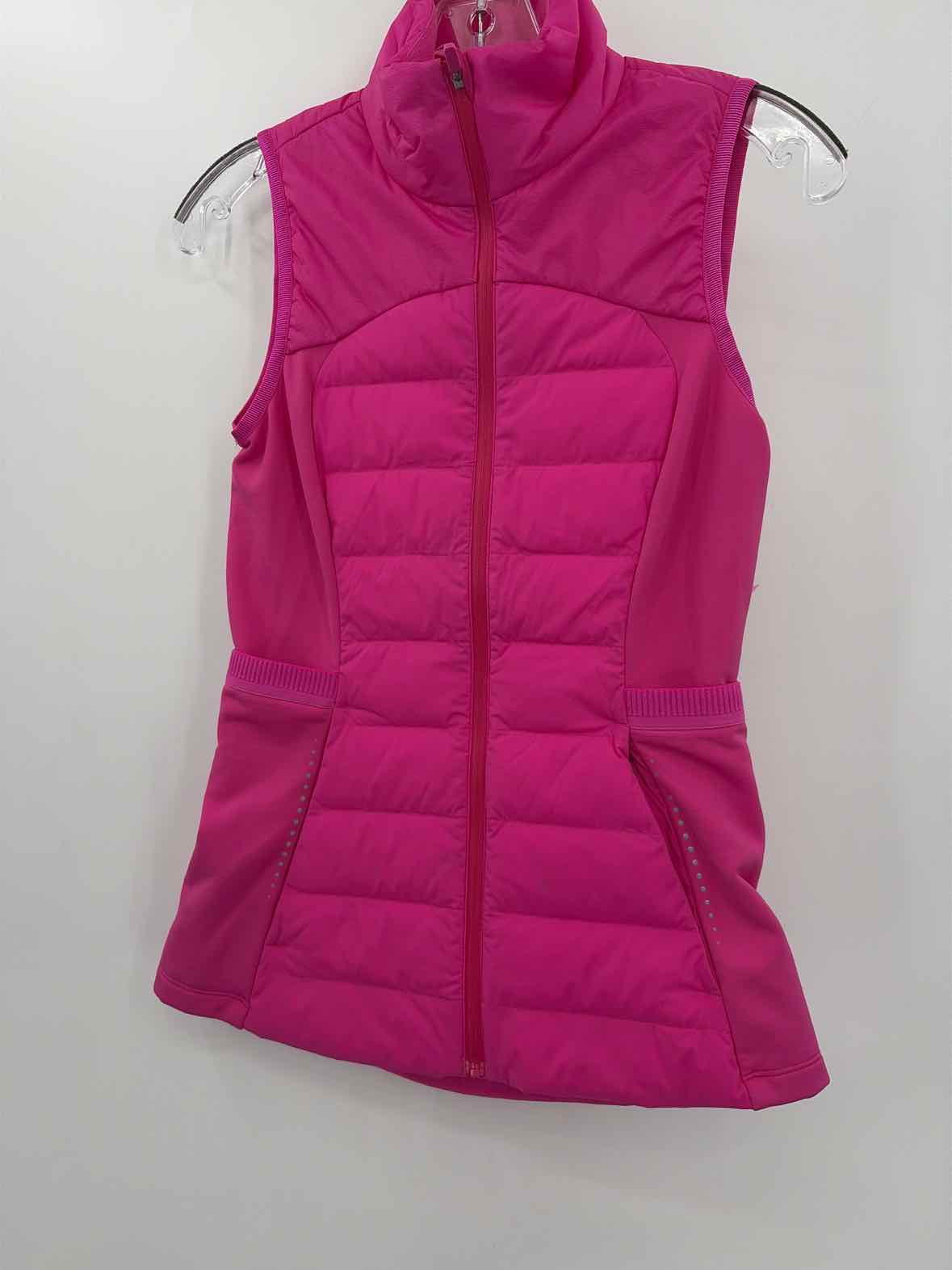 Pre-Owned Lululemon Pink Size 2 Vest | True Fashionistas.