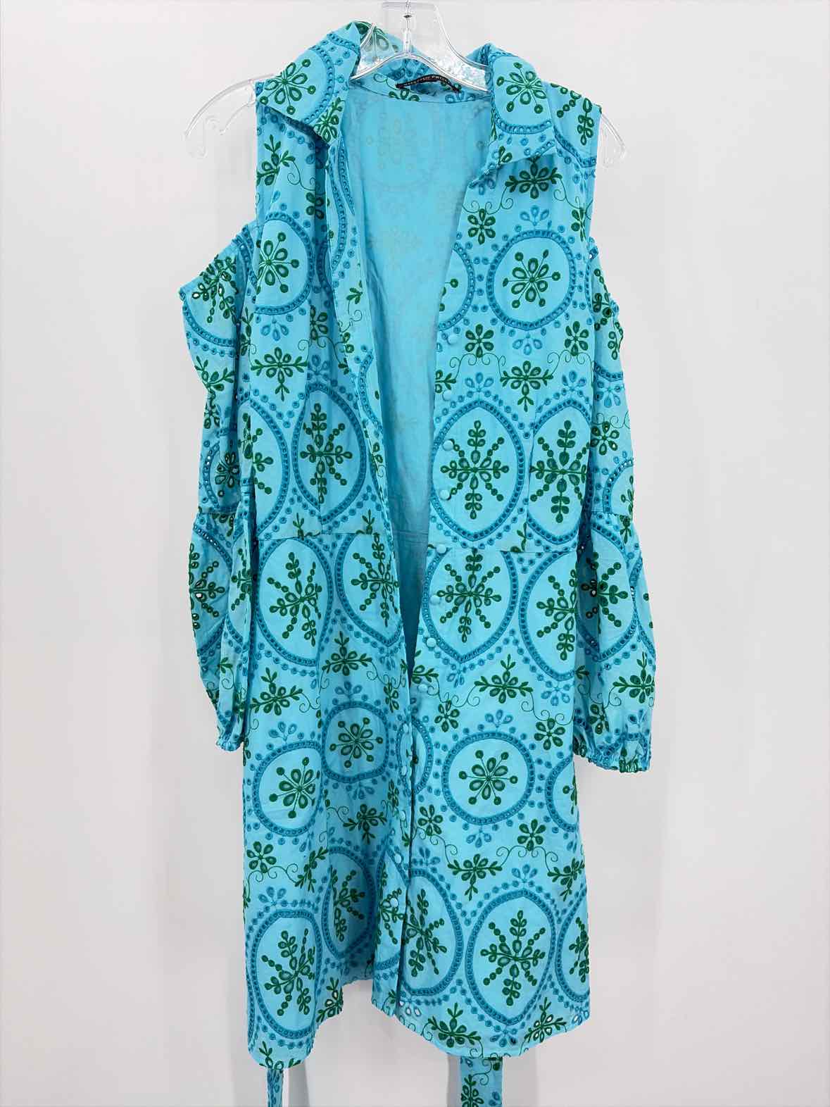 Pre-Owned Boston Proper Blue Size Medium Knee Length Sleeveless Dress | True Fashionistas.
