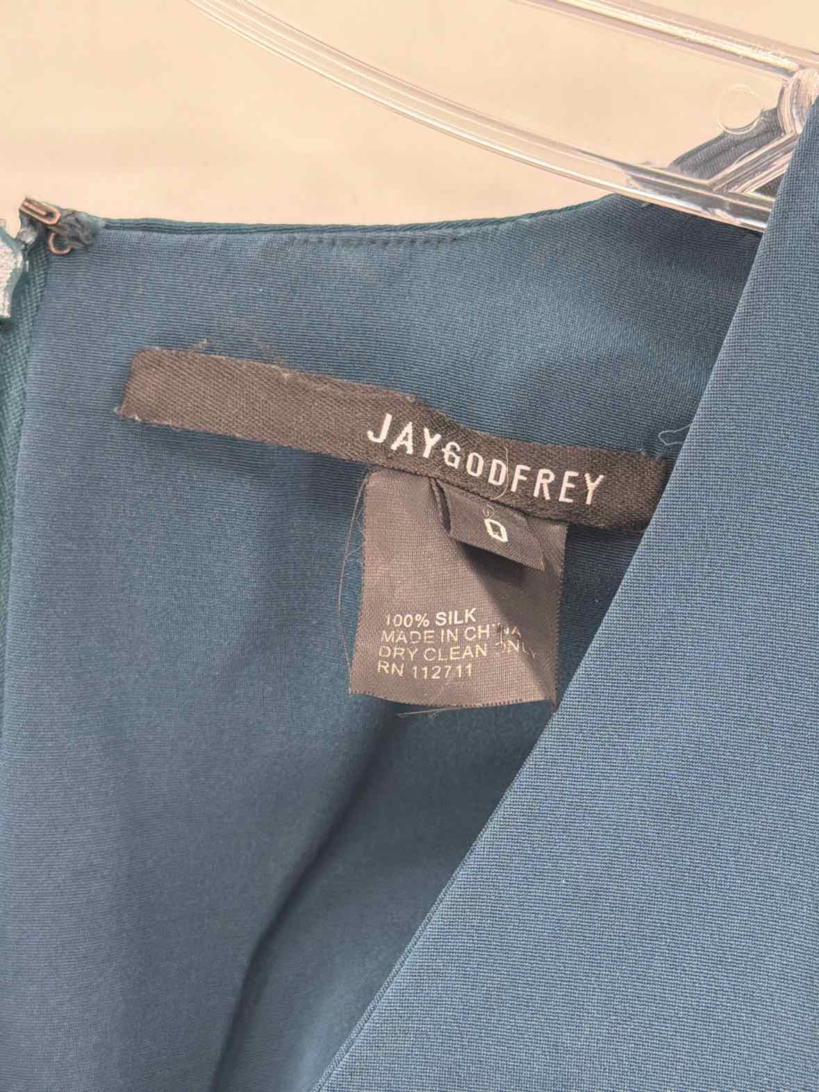 Pre-Owned Jay Godfrey Navy Size 0 Short Sleeveless Dress | True Fashionistas.