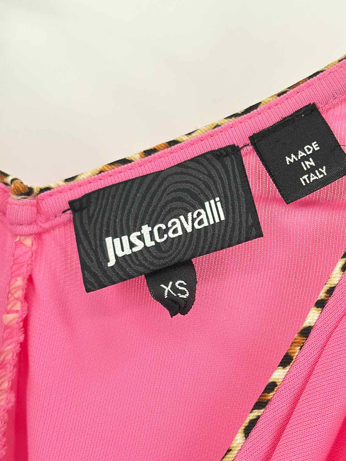 Pre-Owned Just Cavalli Pink Size XS Blouse | True Fashionistas.