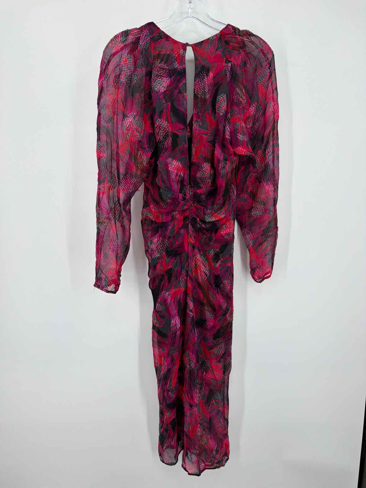 Pre-Owned IRO Pink Size 32/0 Short Long Sleeve Dress | True Fashionistas.