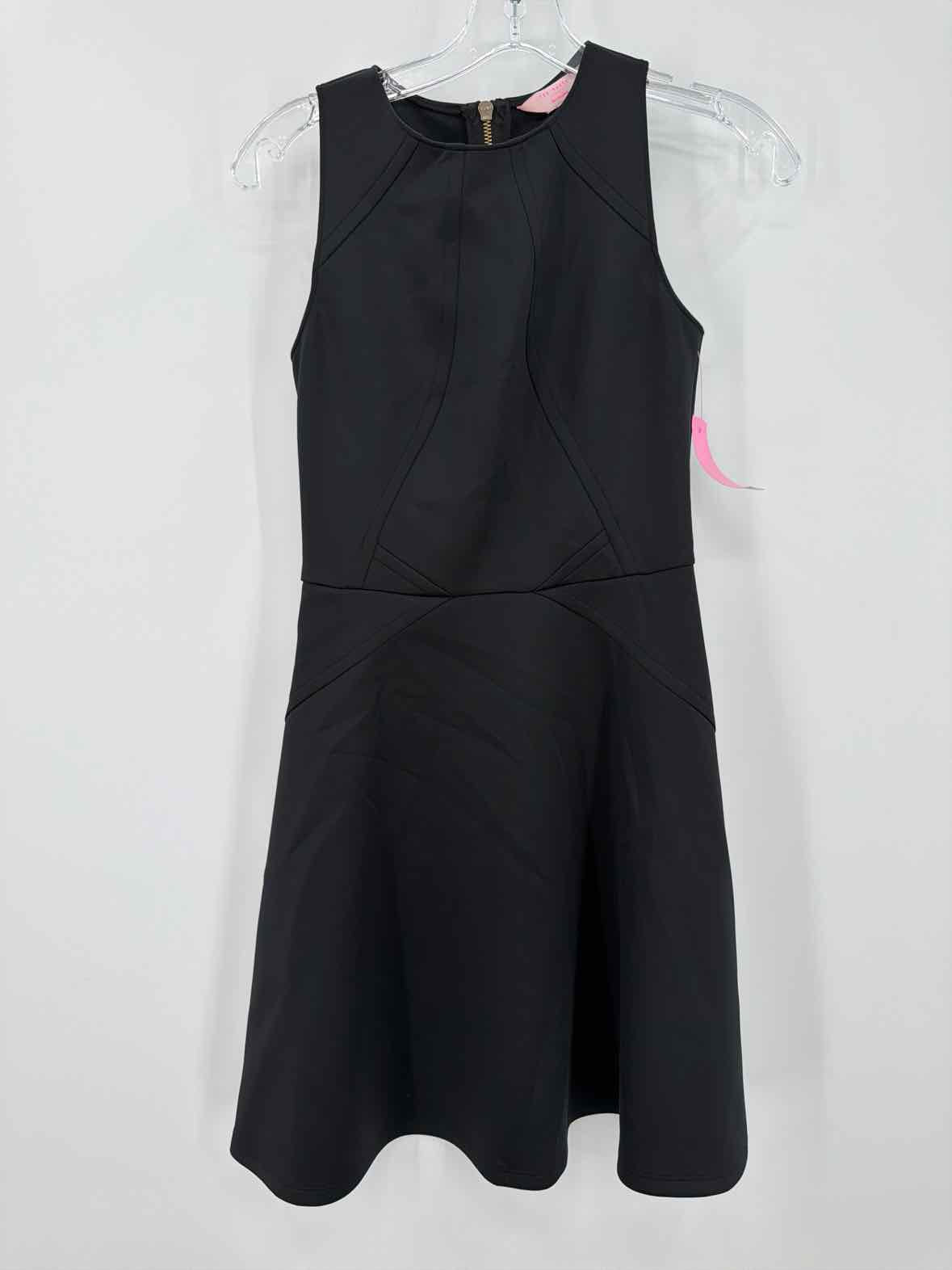 Pre-Owned Ted Baker Black Size 1/2 Short Sleeveless Dress | True Fashionistas.