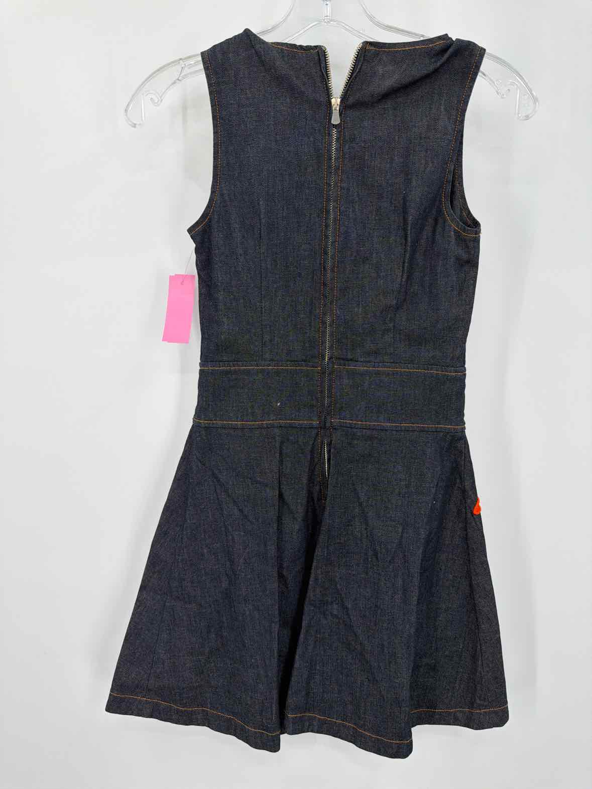 Pre-Owned Red Valentino Blue Size 40/6 Denim Short Sleeveless Dress | True Fashionistas.