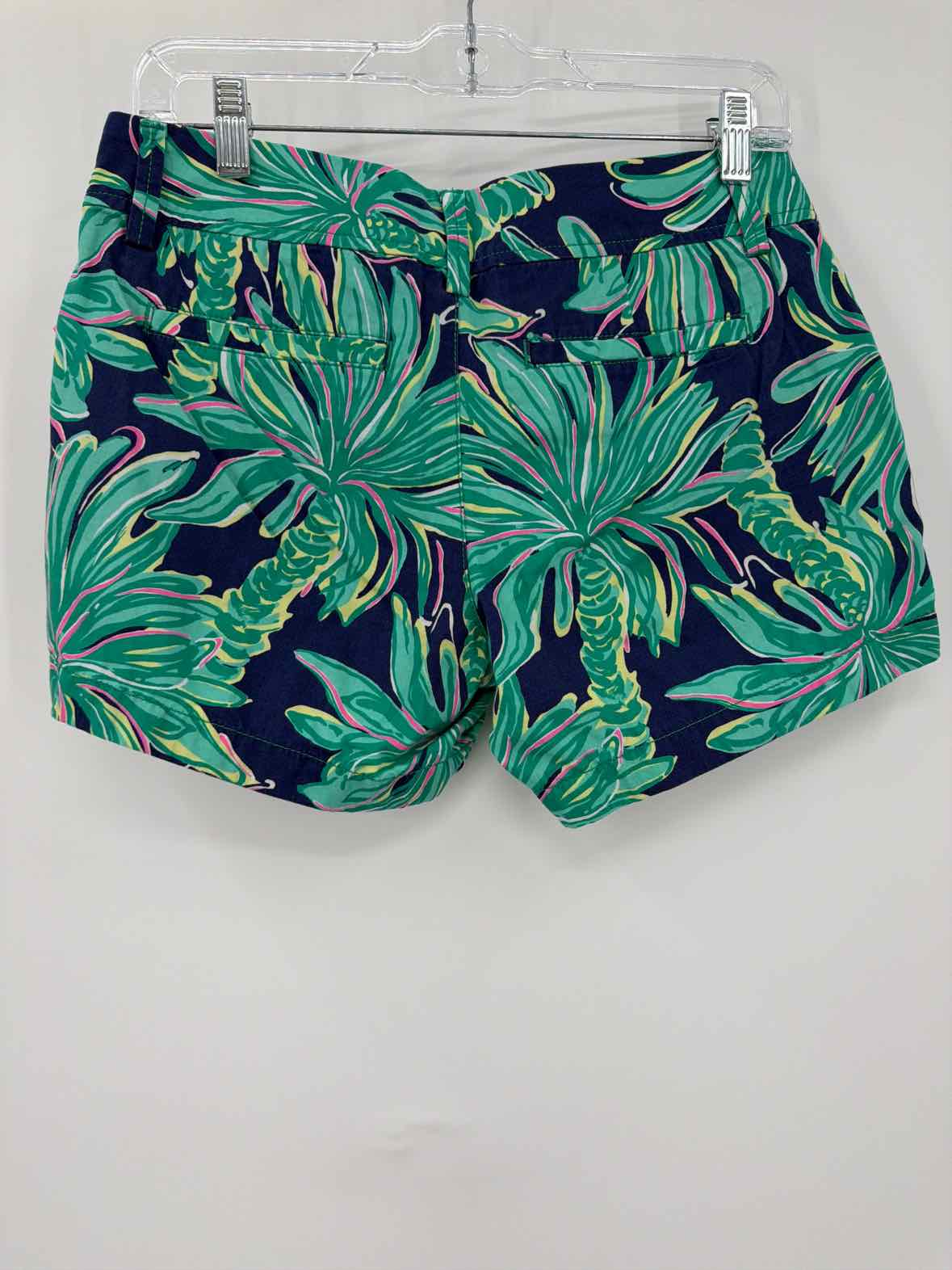 Pre-Owned Lilly Pulitzer Green Size 2 Callahan Printed Shorts | True Fashionistas.