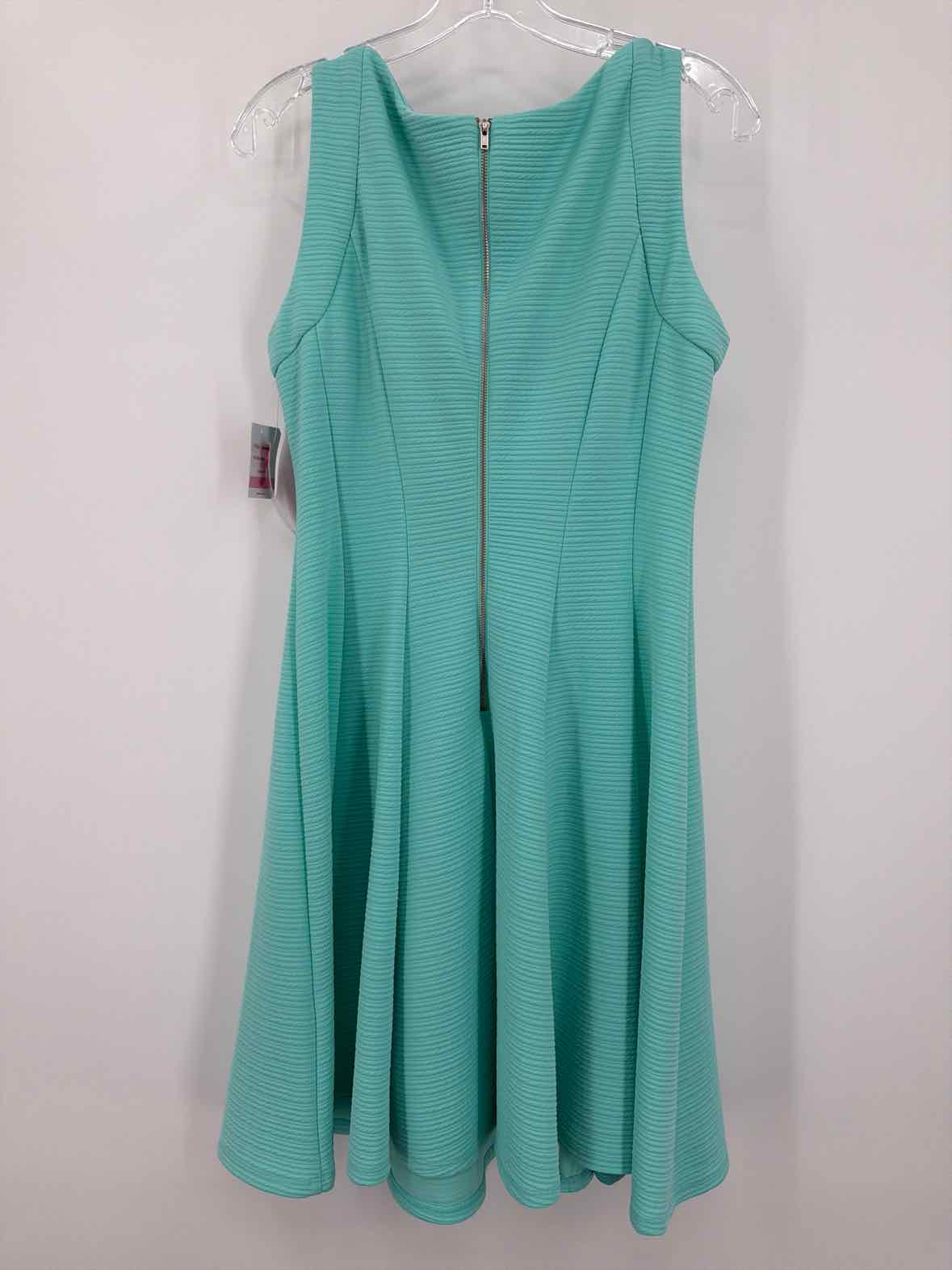 Pre-Owned Gabby Skye Blue Size 10 Short Sleeveless Dress | True Fashionistas.