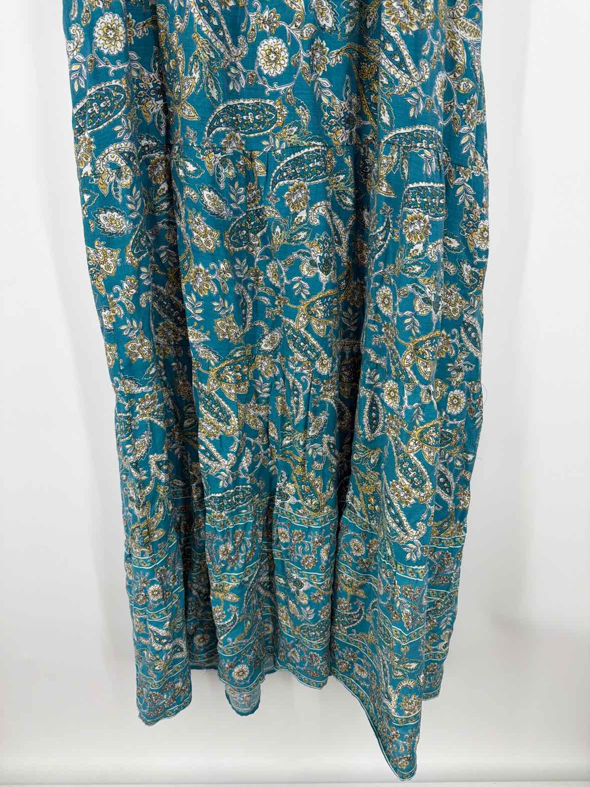 Pre-Owned J Jill Blue Size Medium Long Sleeveless Dress | True Fashionistas.