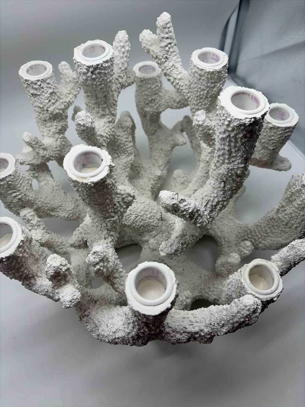 White Coral 12 Candle Holder | True Fashionistas.