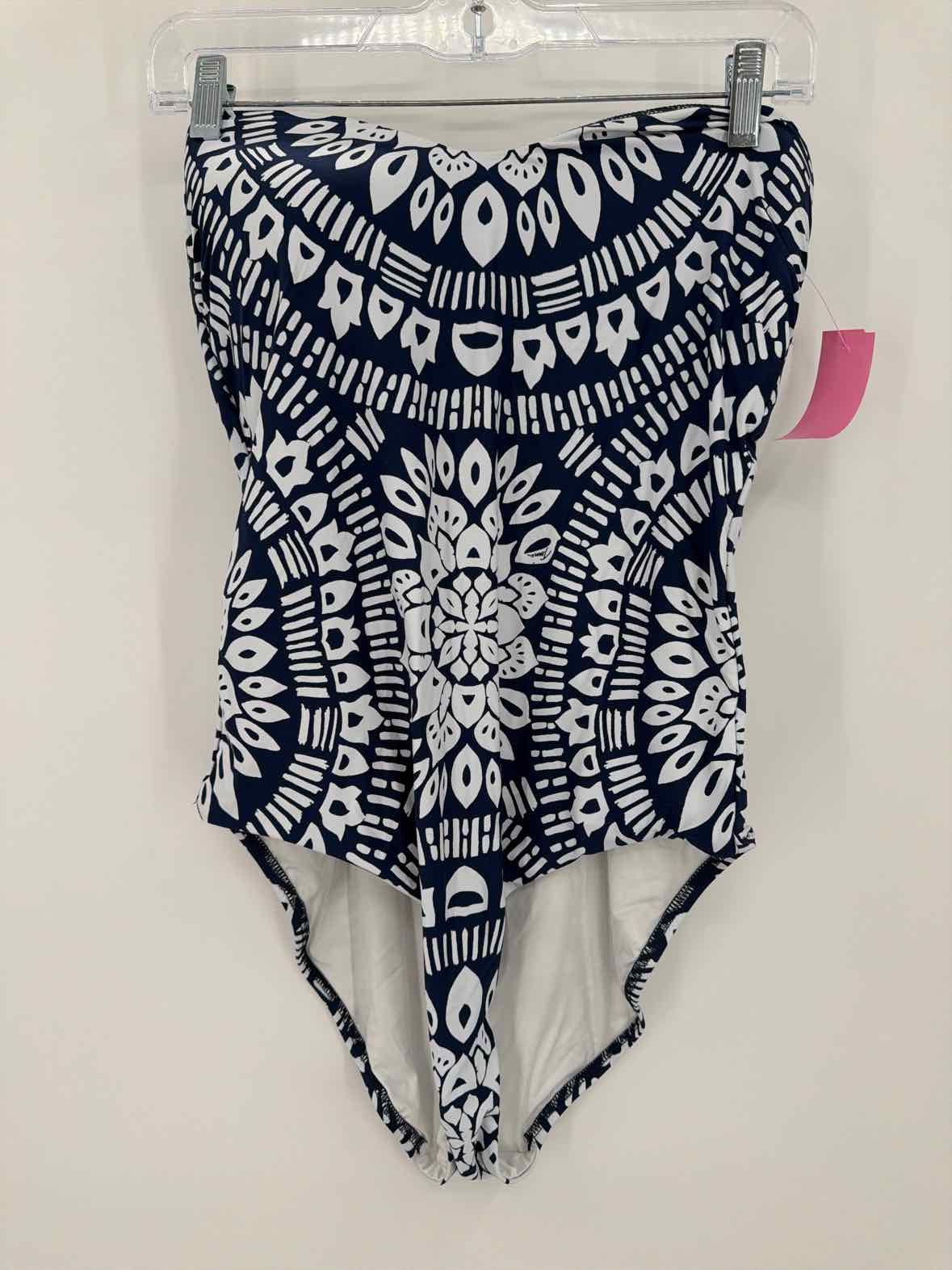 Pre-Owned Trina Turk Navy Size 12 One-Piece | True Fashionistas.