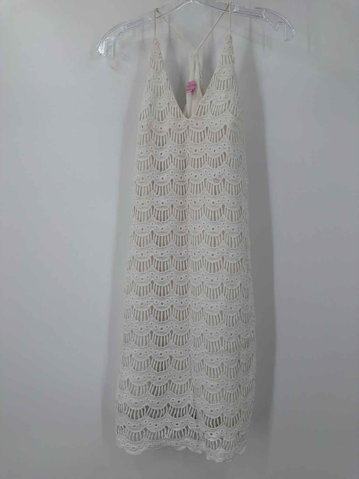 Pre-Owned Lilly Pulitzer White Size XS Short Sleeveless Dress | True Fashionistas.