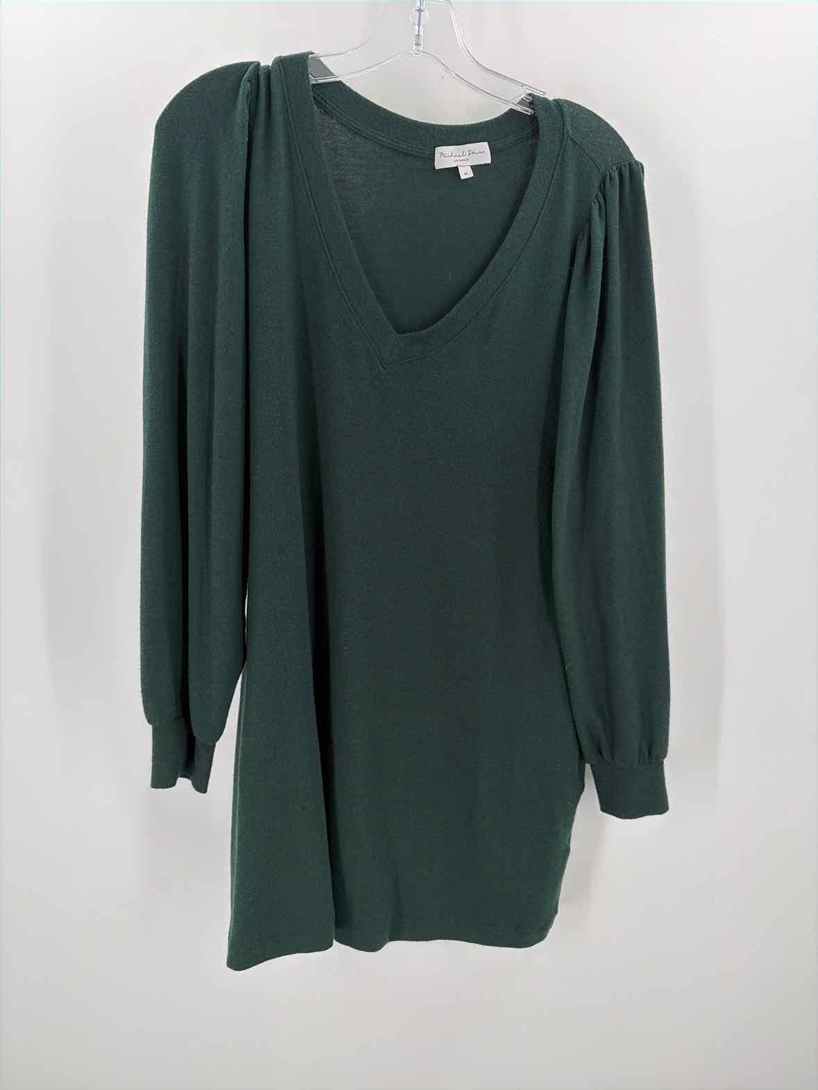Pre-Owned Michael Stars Green Size Medium Sweater | True Fashionistas.