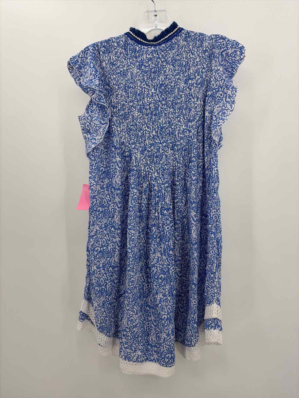 Pre-Owned Poupette St Barths Blue Size XS Knee Length Sleeveless Dress | True Fashionistas.