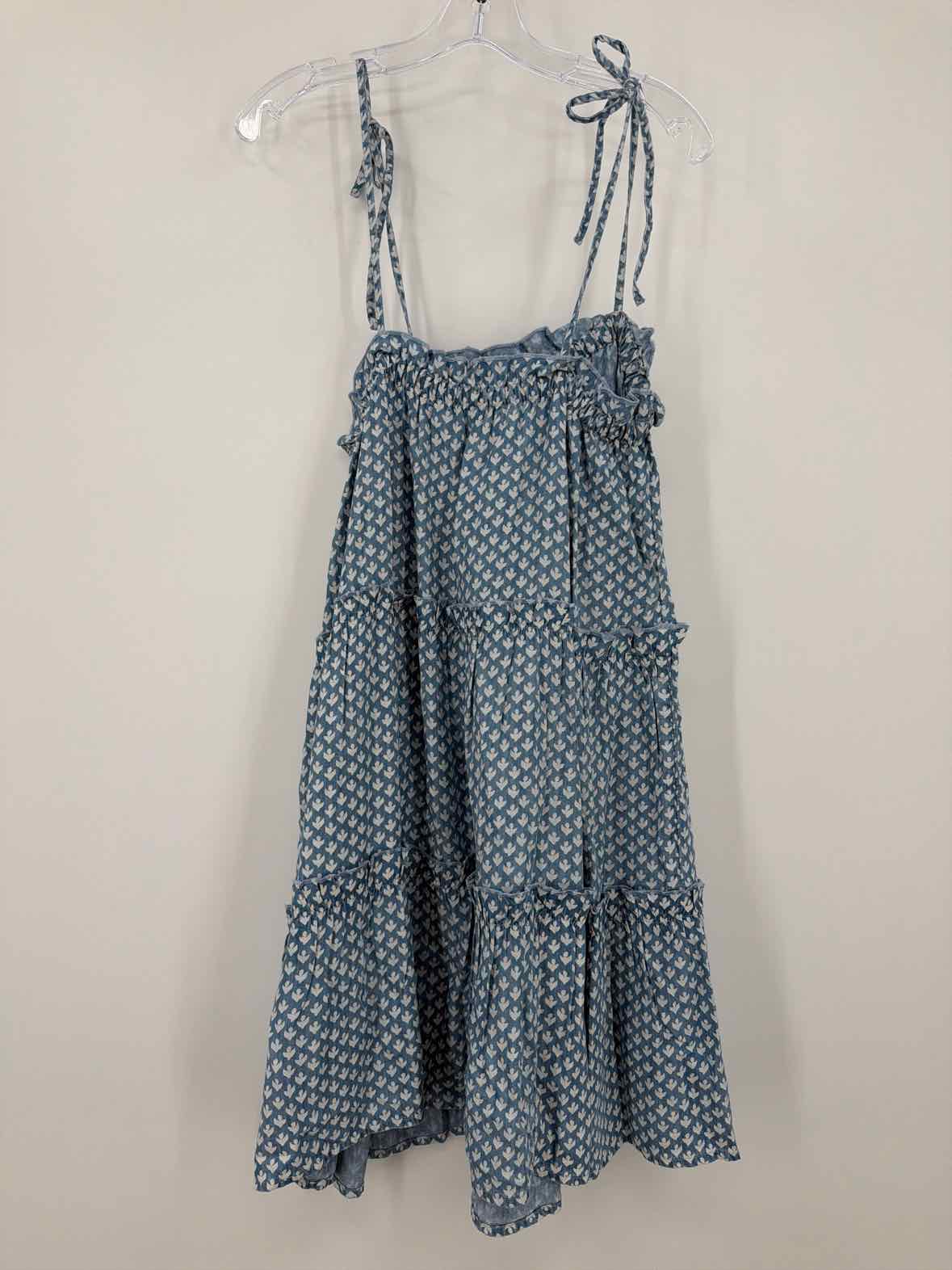 Pre-Owned Vineyard Vines Blue Size Medium Short Sleeveless Dress | True Fashionistas.