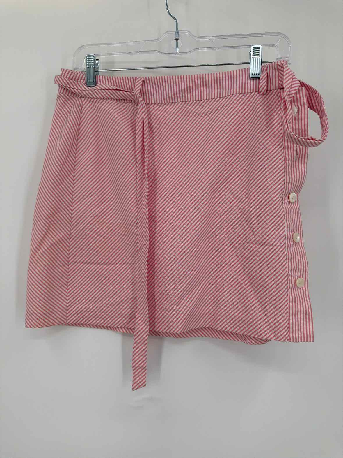 Pre-Owned Vineyard Vines Pink Size 4 Stripe Mini Skirt | True Fashionistas.