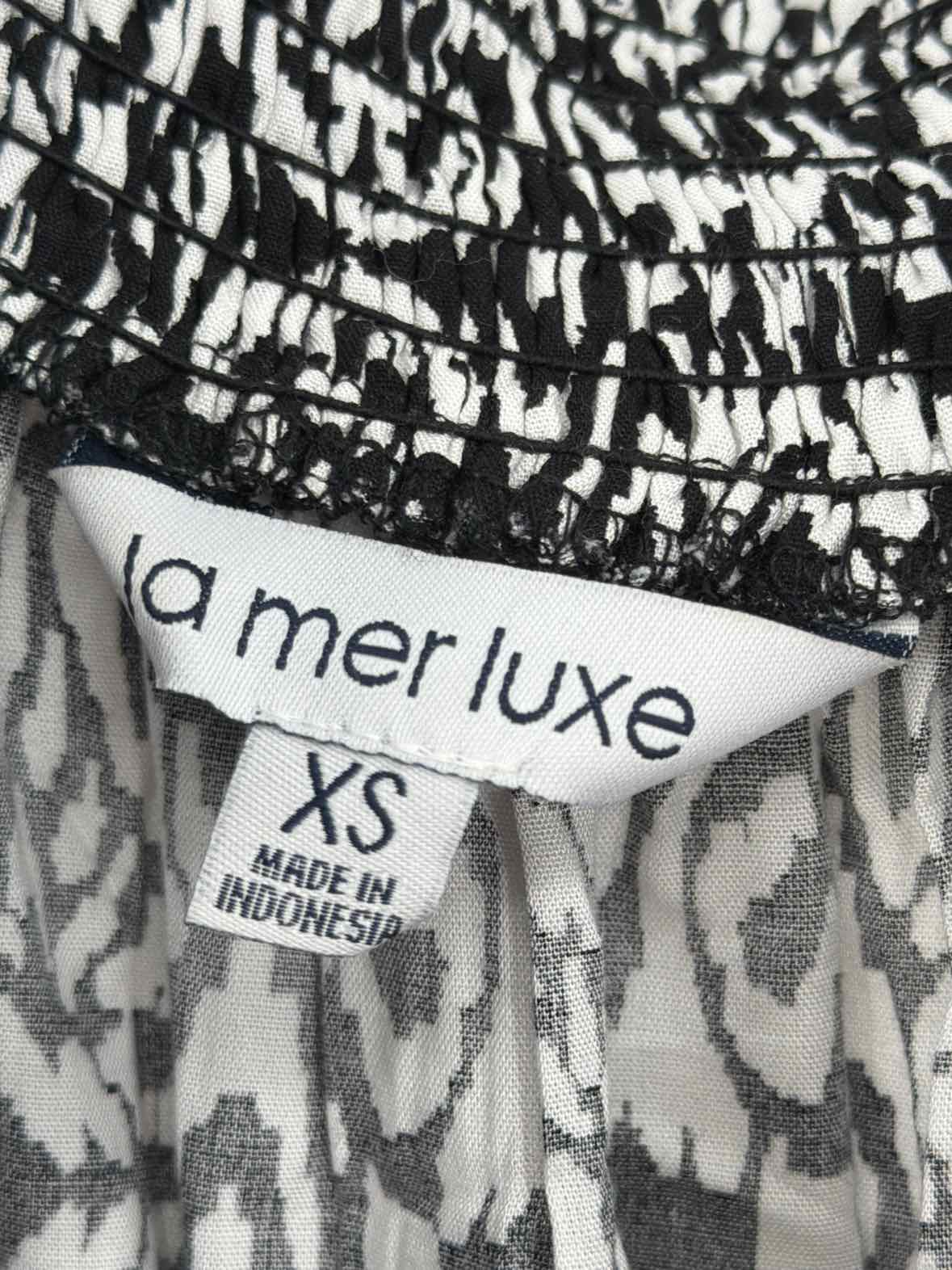 Pre-Owned La Mer Luxe Black Size XS Long Sleeve Romper | True Fashionistas.