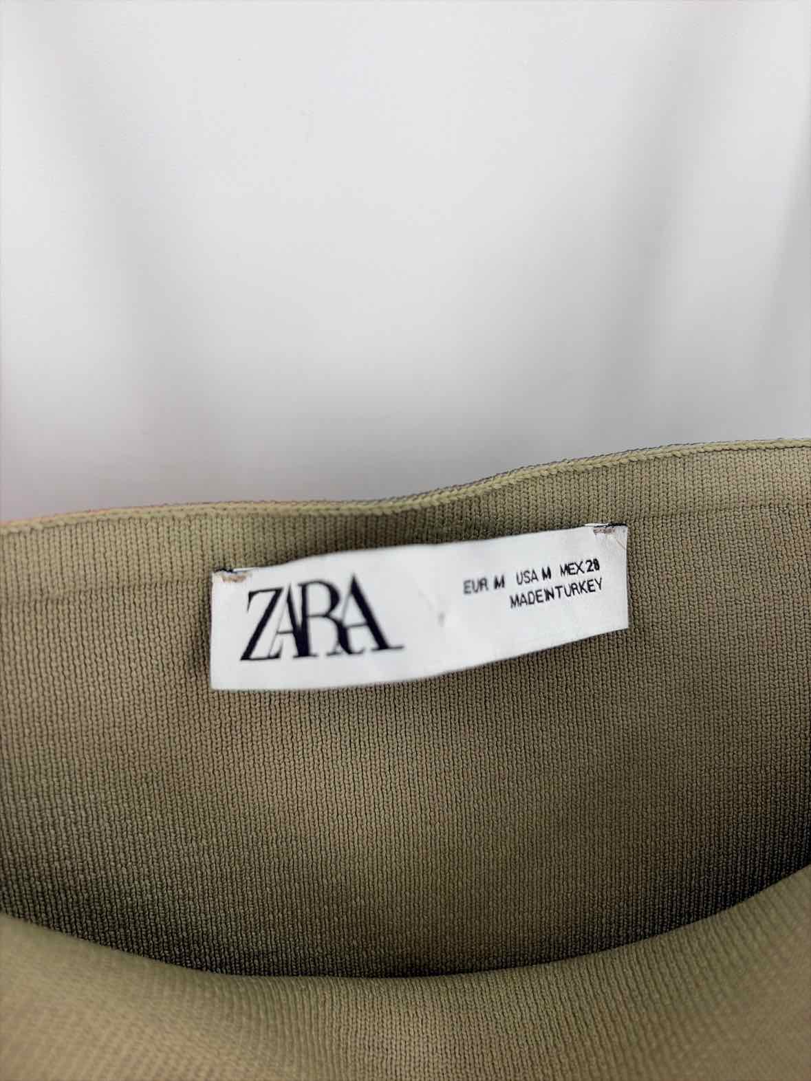 Pre-Owned Zara Brown Size Medium Maxi Sleeveless Dress | True Fashionistas.