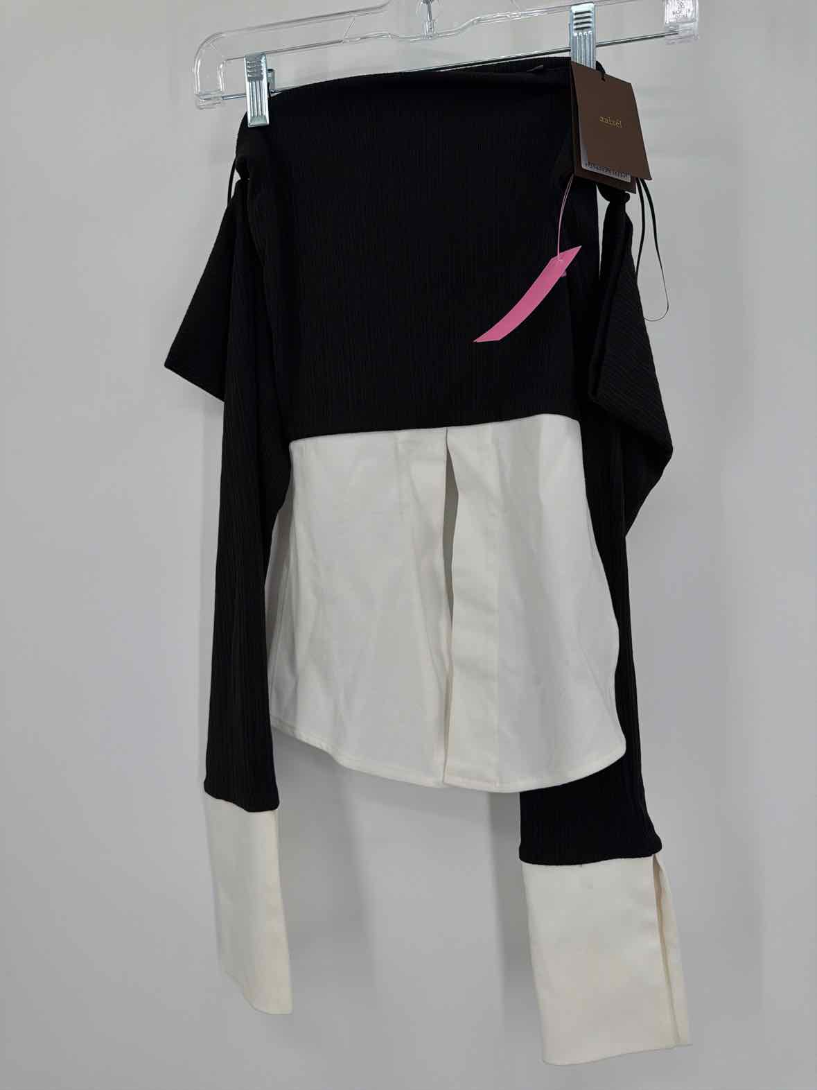Pre-Owned Aaizel Black Size 4 Blouse | True Fashionistas.
